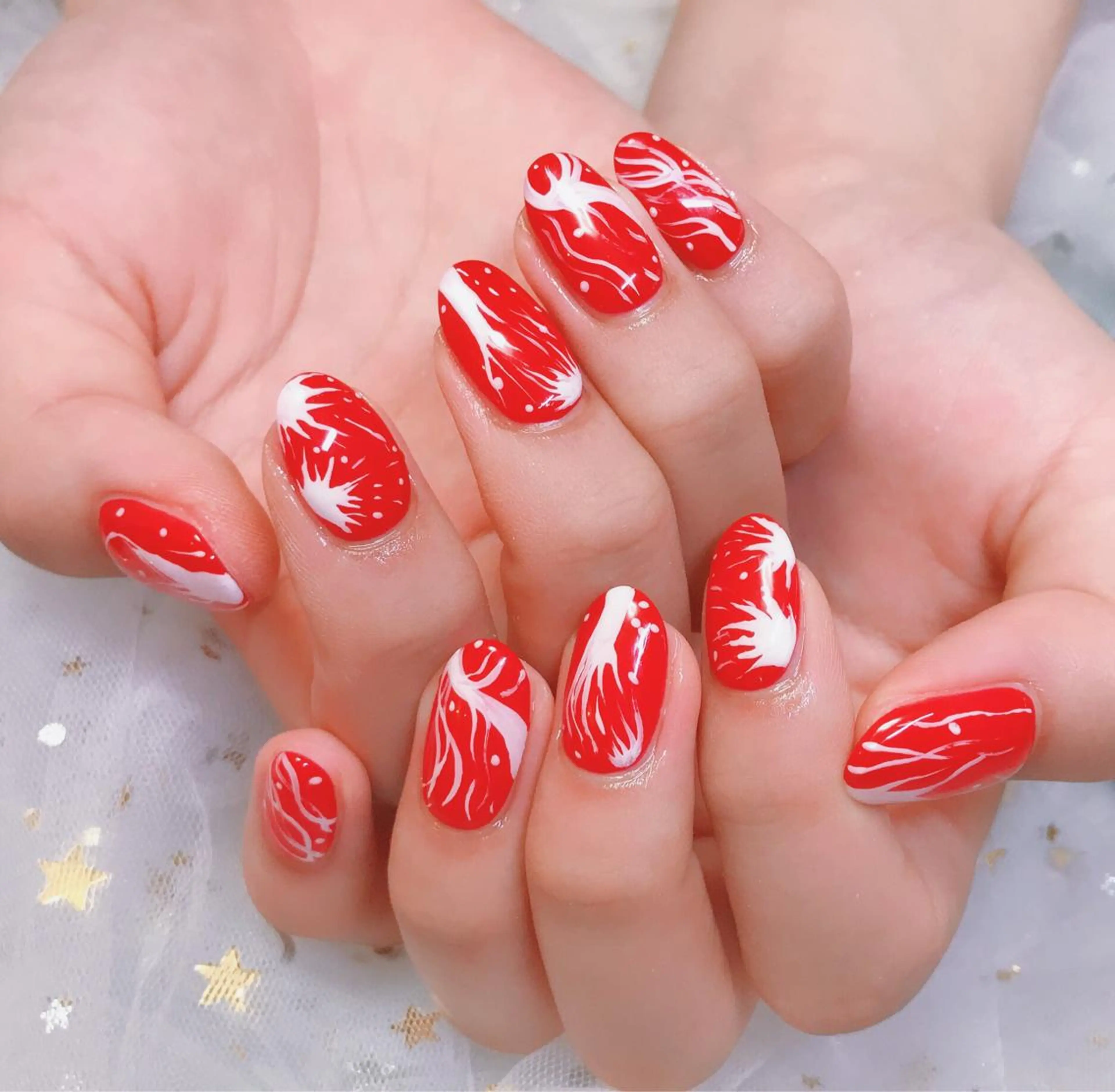 カラー ネイル Q Free nailsのネイルデザイン