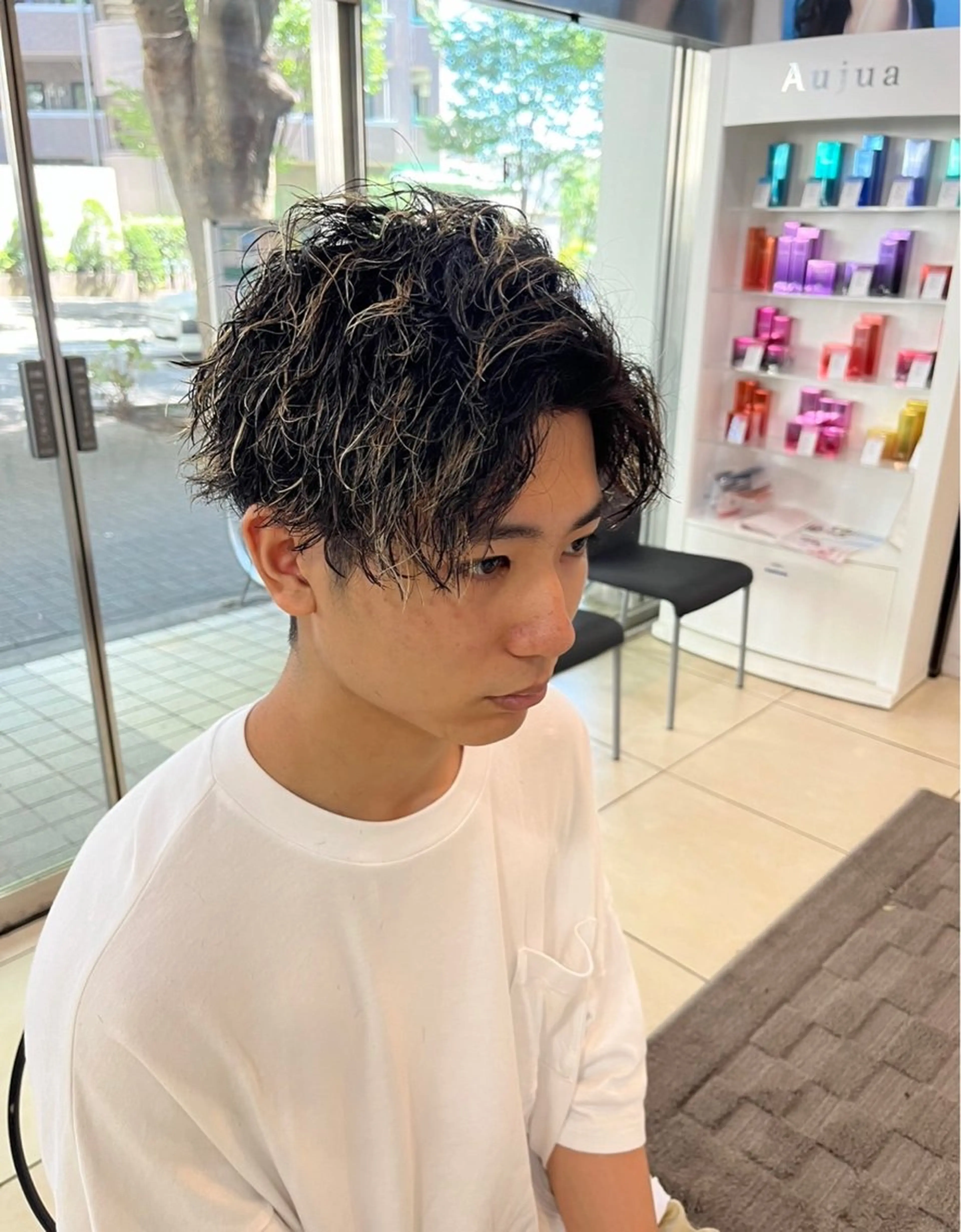 ショート カット ヘアカラー 【髪質改善カラー】 瀧田嵐士🇰🇷のヘアスタイル