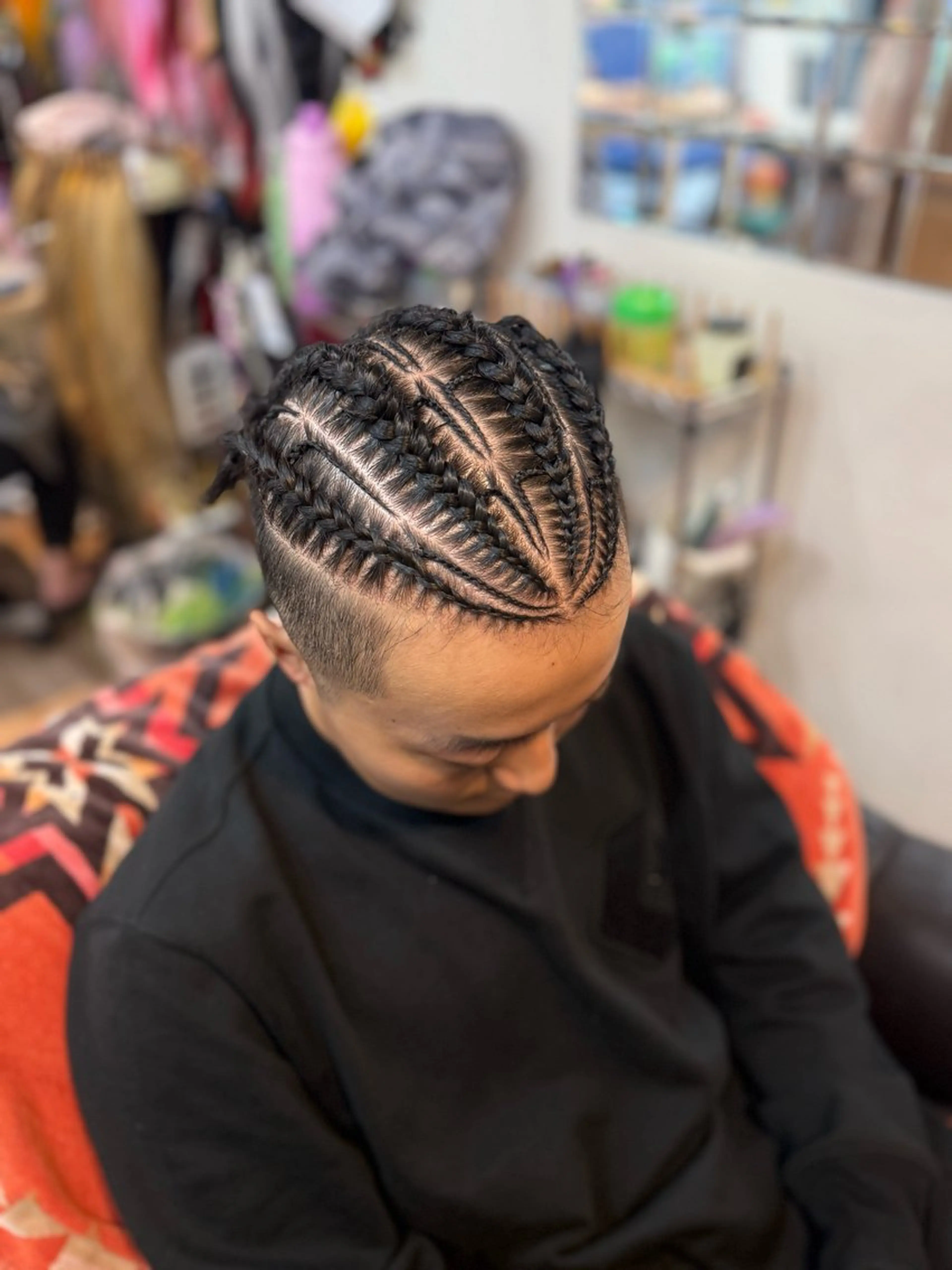 ヘアアレンジ メンズ ヘアセット scamp所属・scamp⭐️ さくらのヘアスタイル