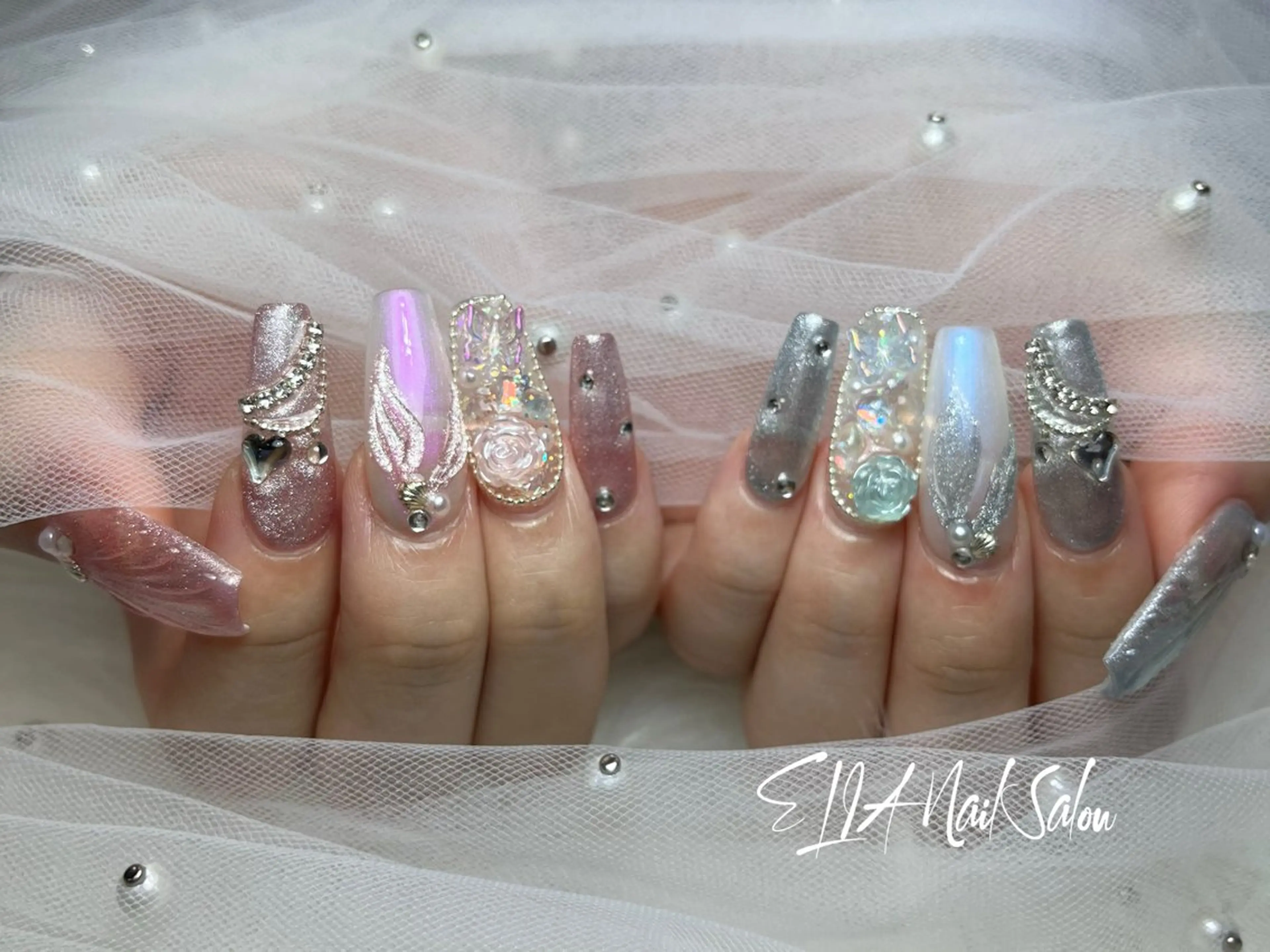 セミロング cici nailのネイルデザイン
