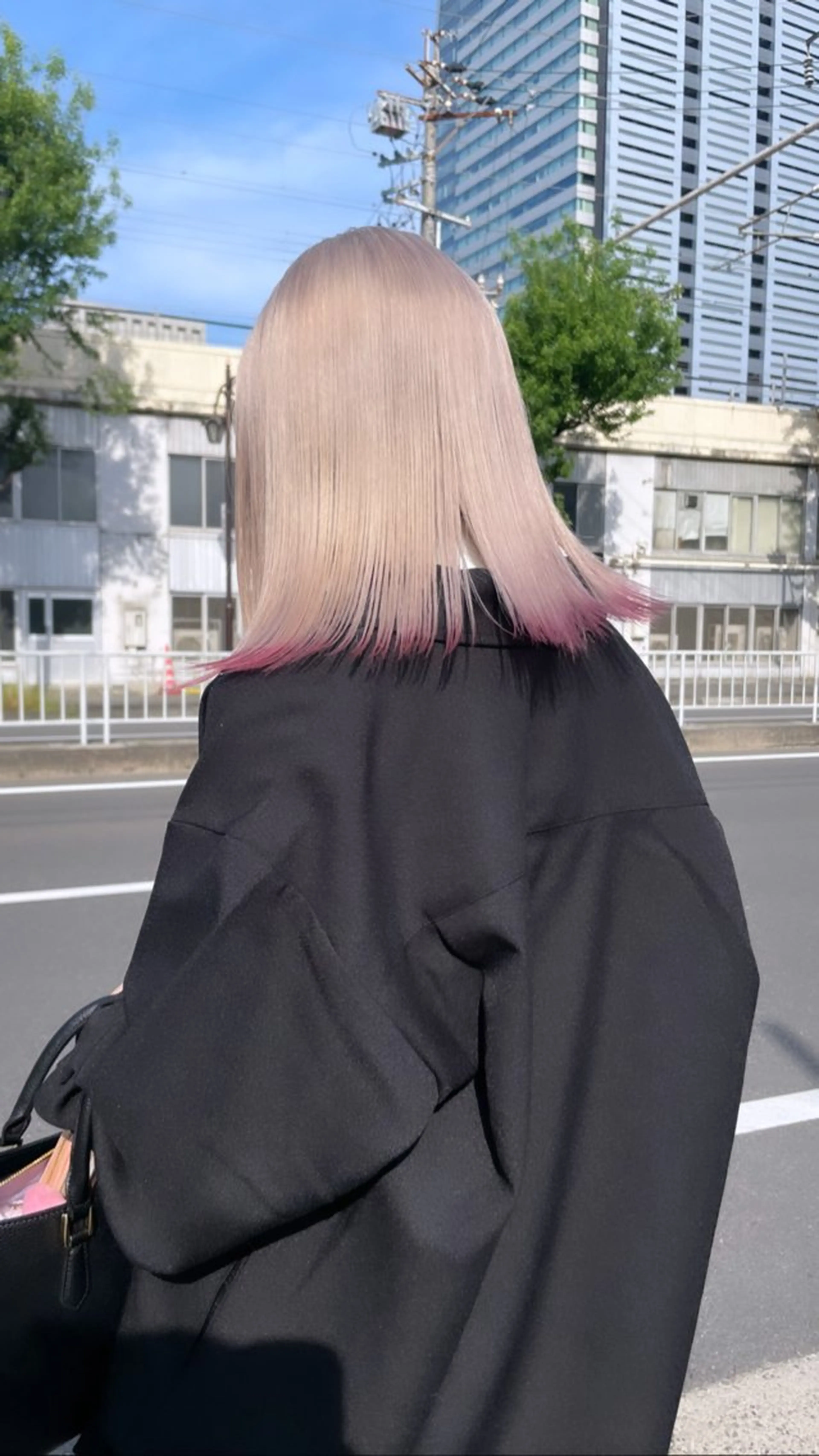 ミディアム カラー ヘアアレンジ ブリーチ MONIQA所属・🐲RYUKI メンズブリーチのヘアスタイル