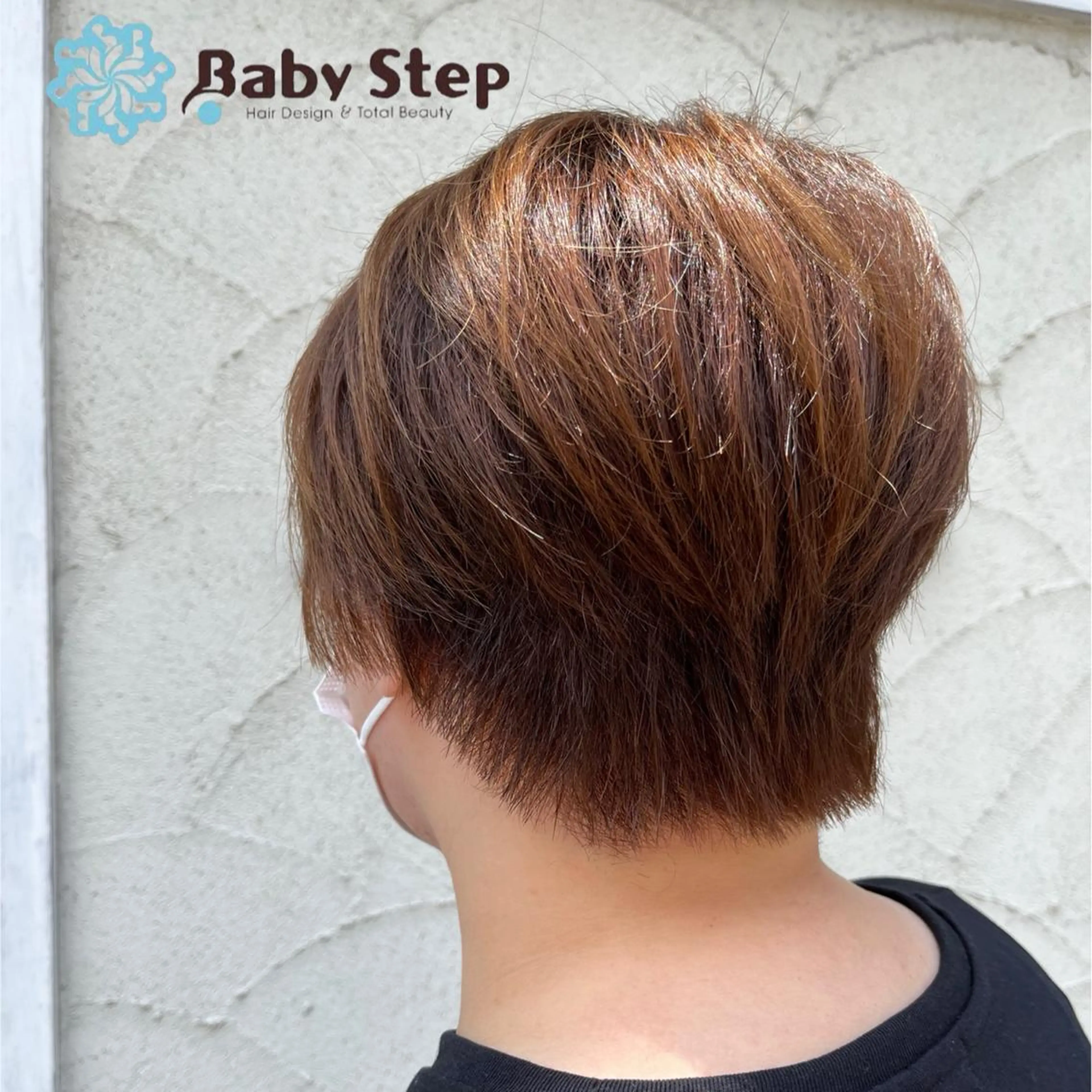 ショート カラー Baby Step ウエノのヘアスタイル
