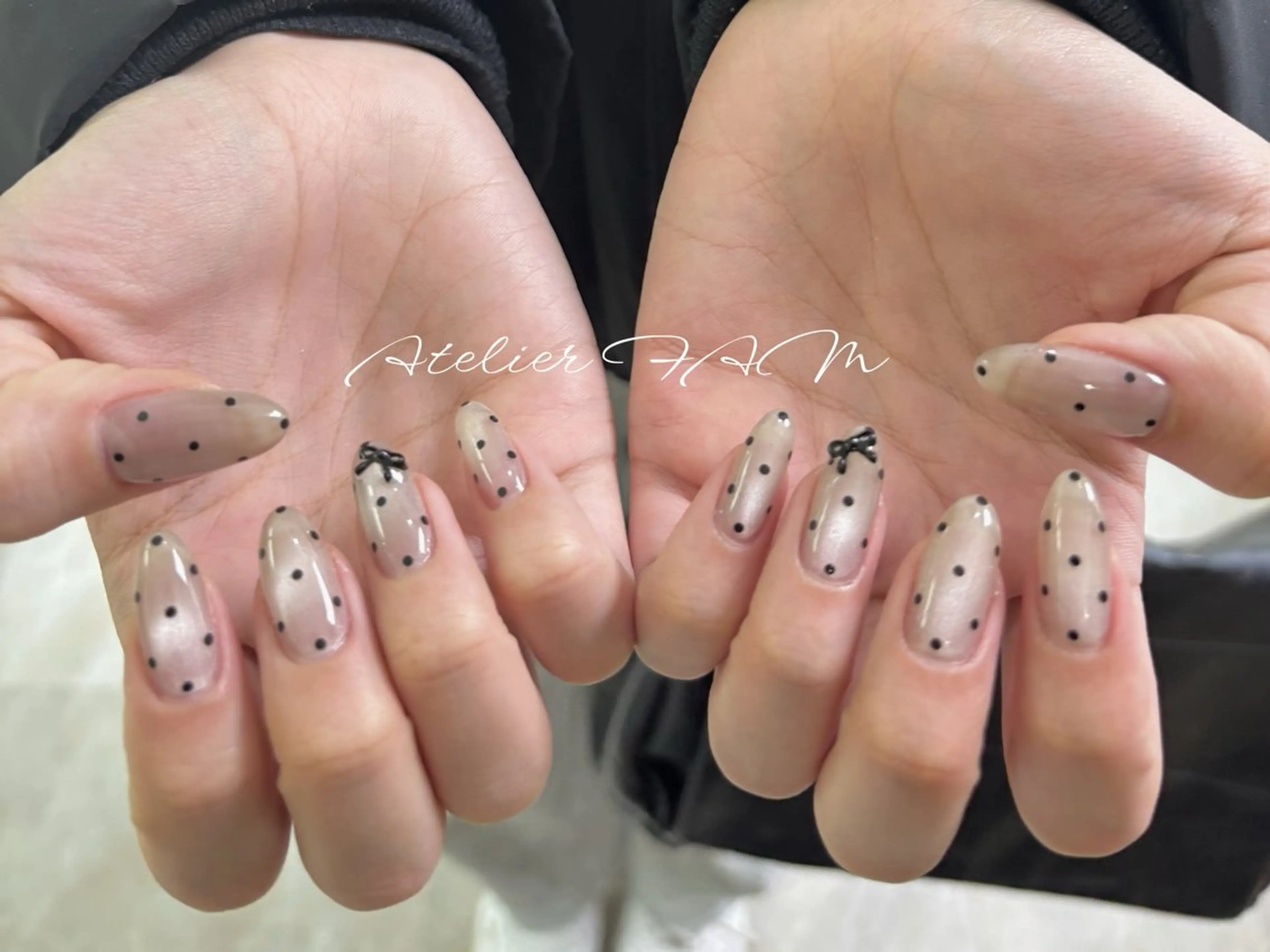 セミロング ハンドネイル nail&eyelashsalon atelier fam上本町店所属・アトリエ FAMのネイルデザイン