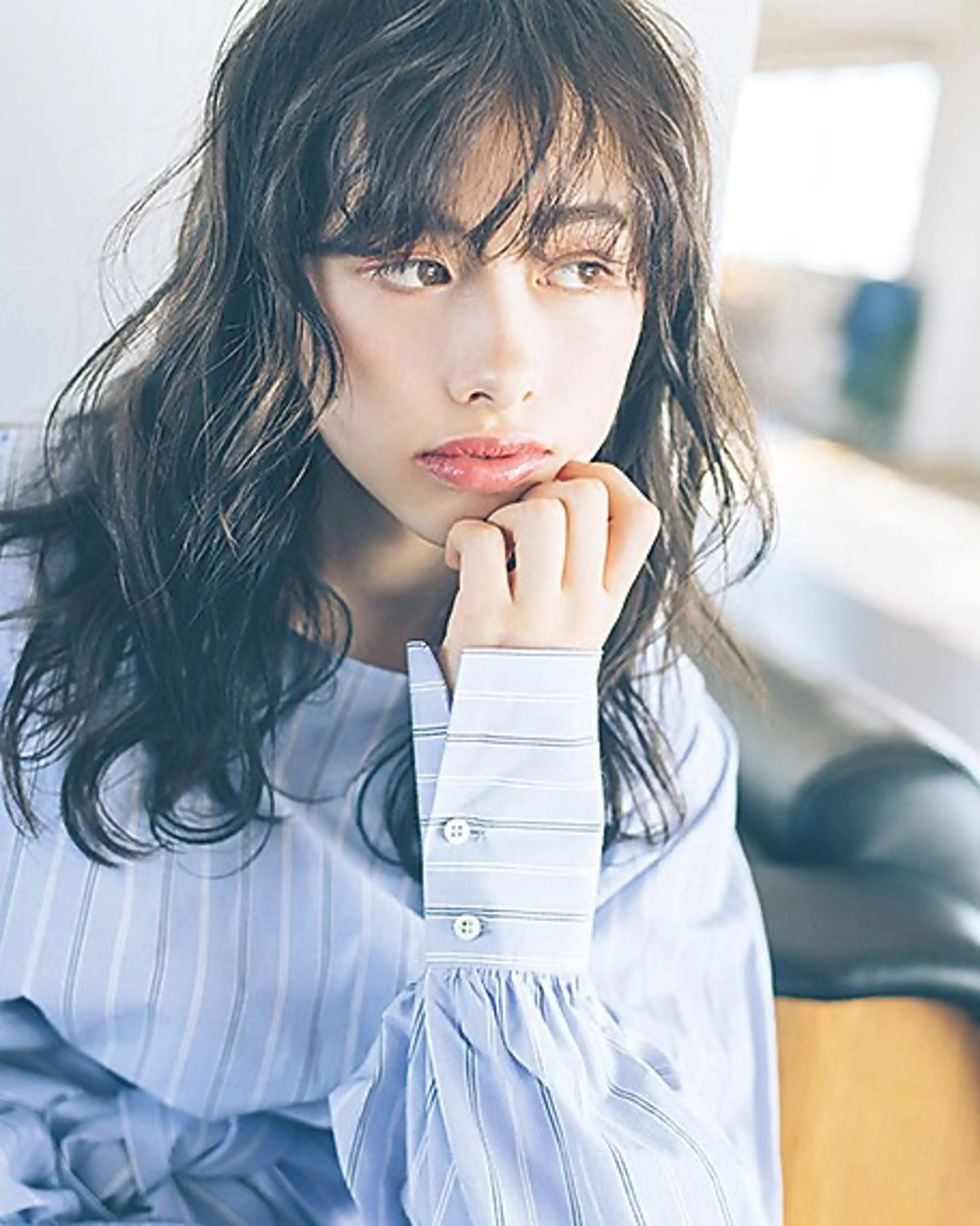 ロング パーマ カット パーマ トリートメント wabi【ワビ】所属・manami/ヘア セット/ハイトーンのヘアスタイル