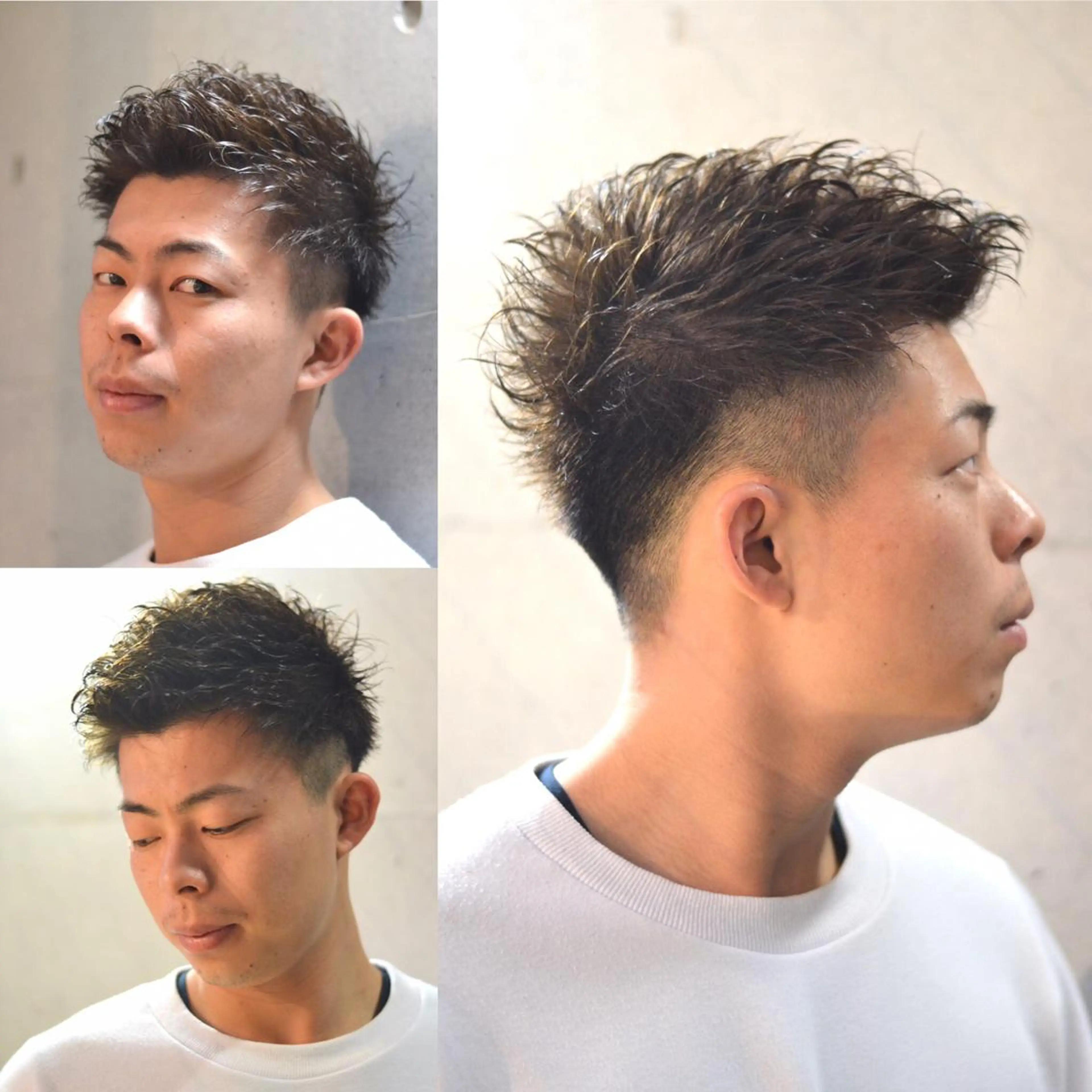 パーマ メンズ 大木 拓瑞のヘアスタイル