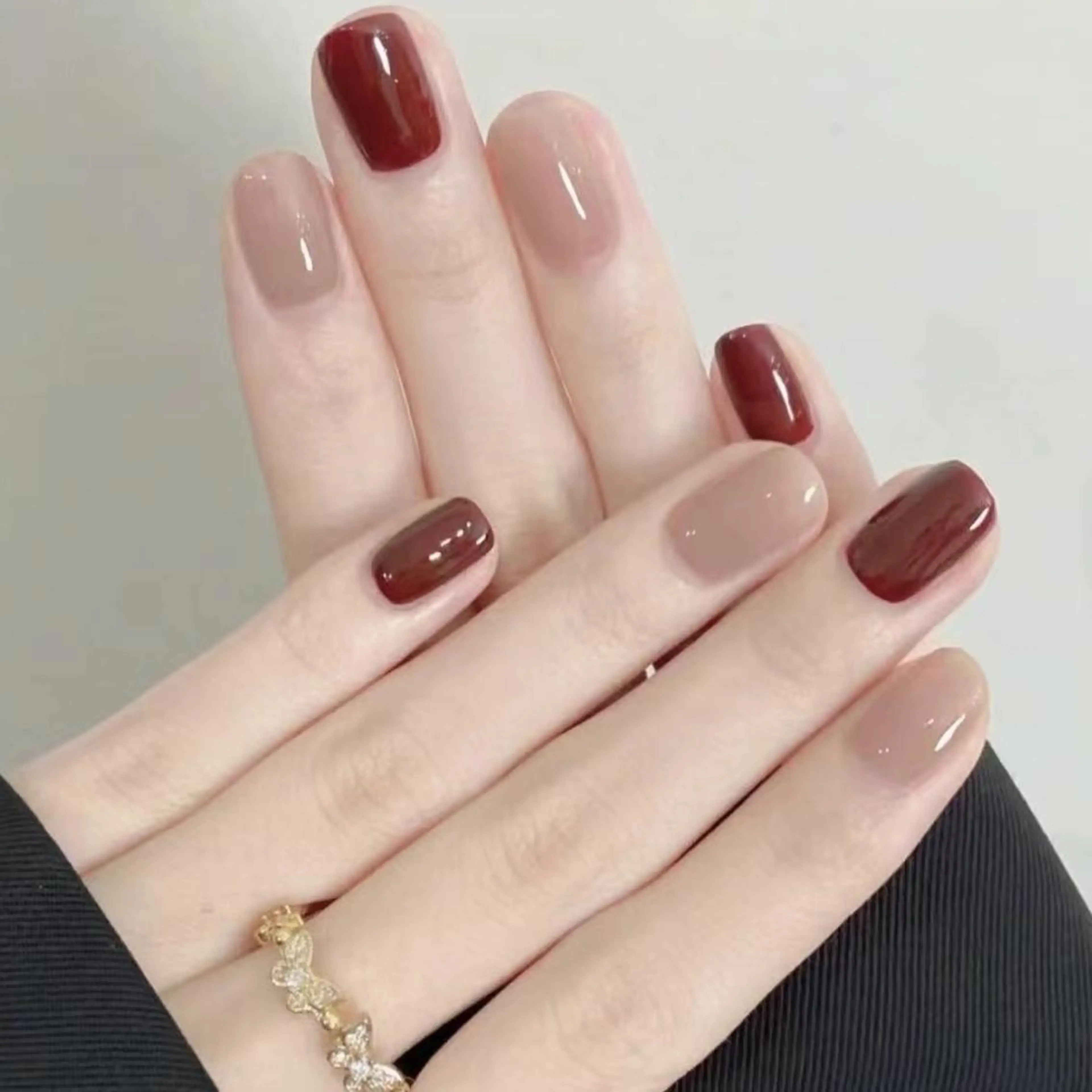 メンズ ネイル ワンカラーネイル シンプルネイル ハンドネイル ハンドケア ★HOSHINO NAIL★新宿店のネイルデザイン