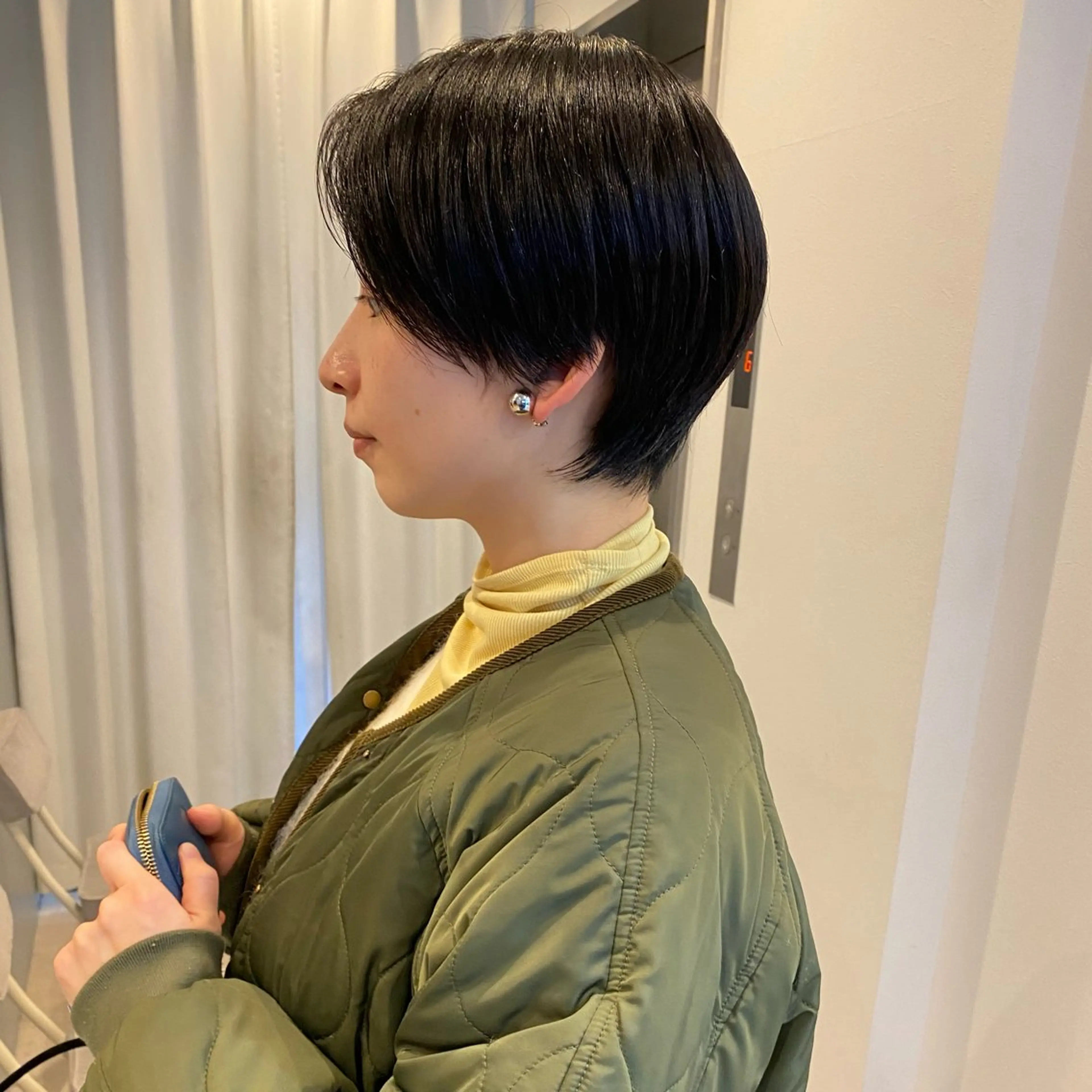 ショート ハイライト 髪質改善 レイヤーカット ショートヘア カット ヘアカラー トリートメント また会いたくなる 美容師【KENTA】のヘアスタイル