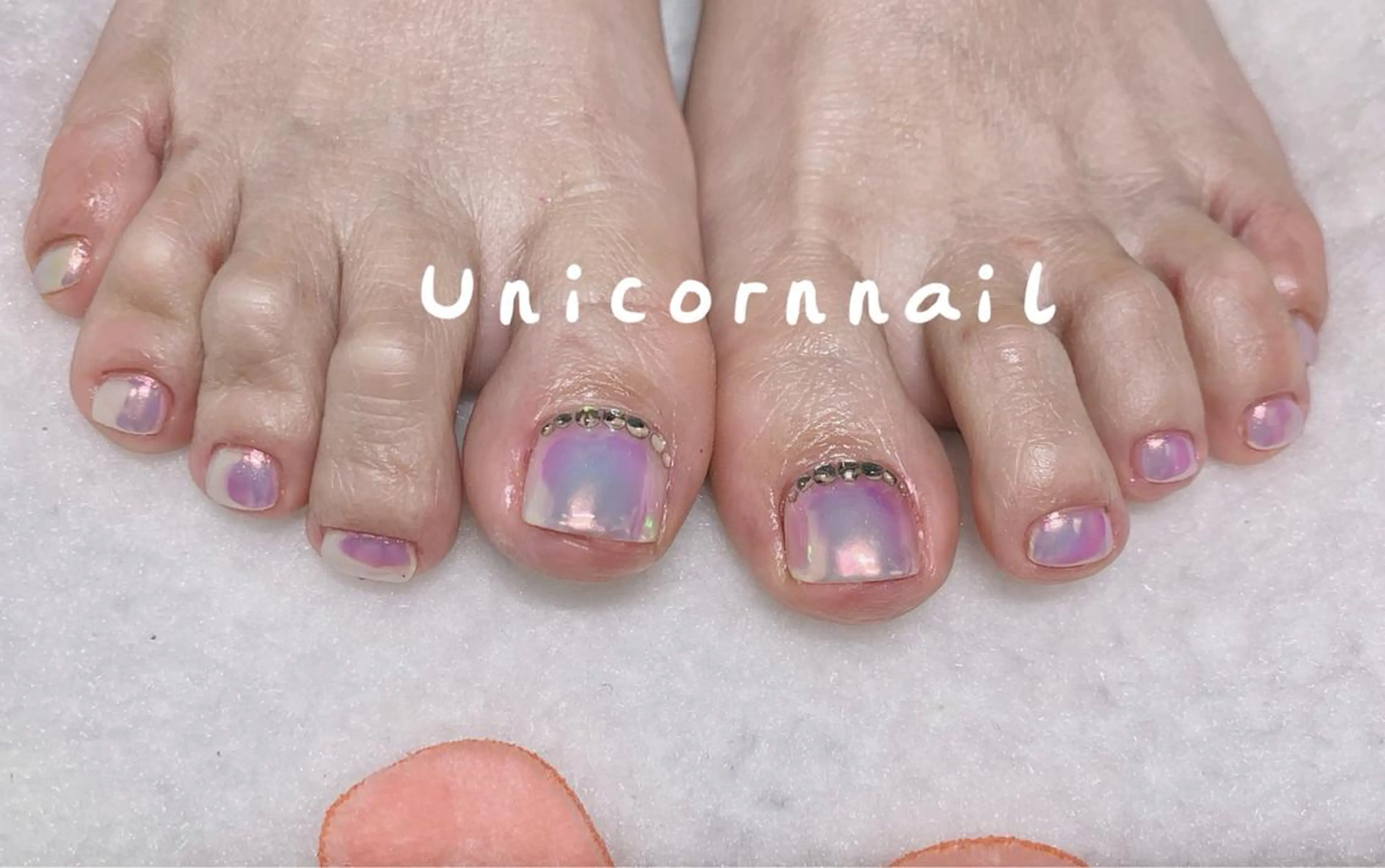 ネイル ミラーネイル UnicornNail所属・Unicorn Nail 矢場町店のネイルデザイン