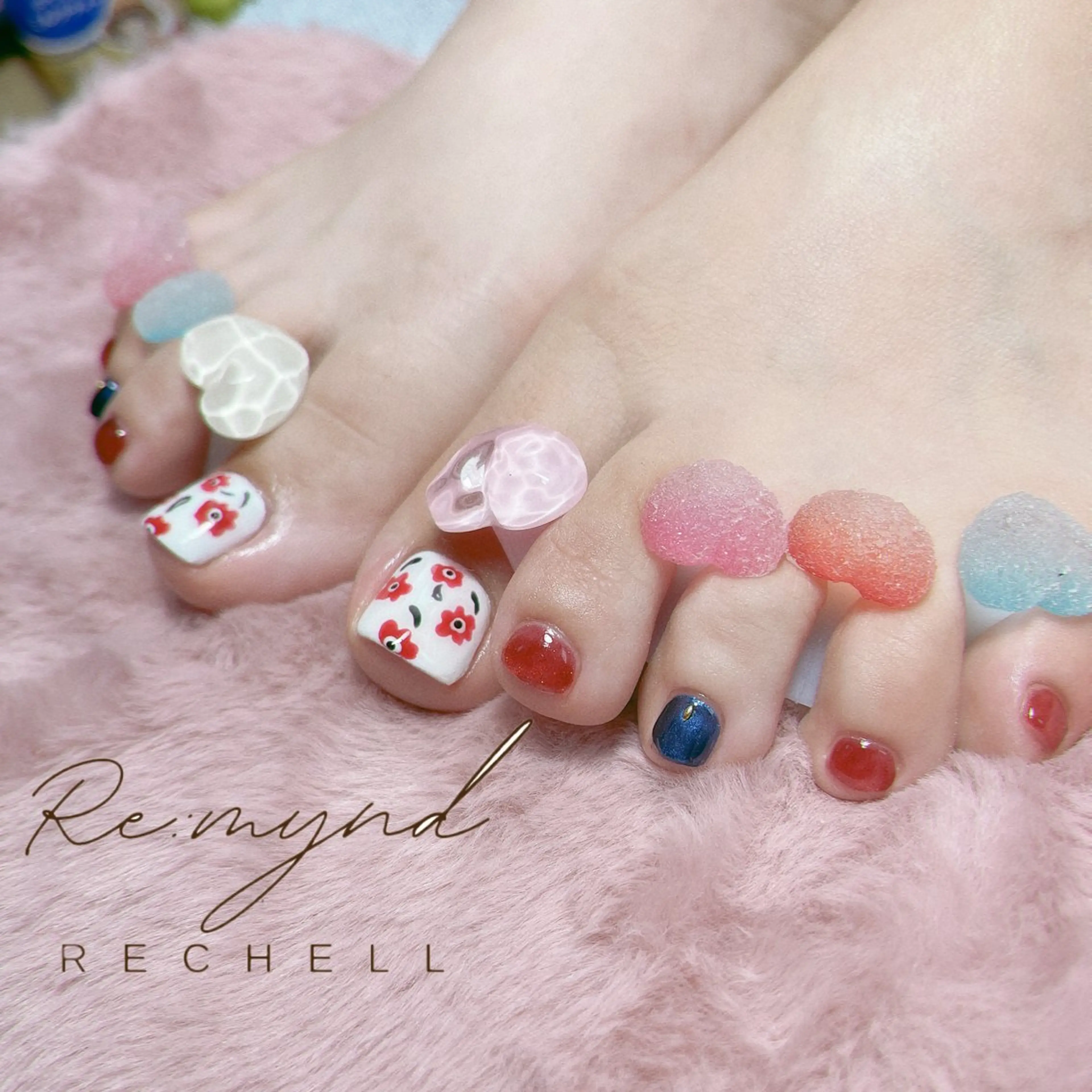 ネイル アートネイル フットネイル Re:mynd リマインドのネイルデザイン