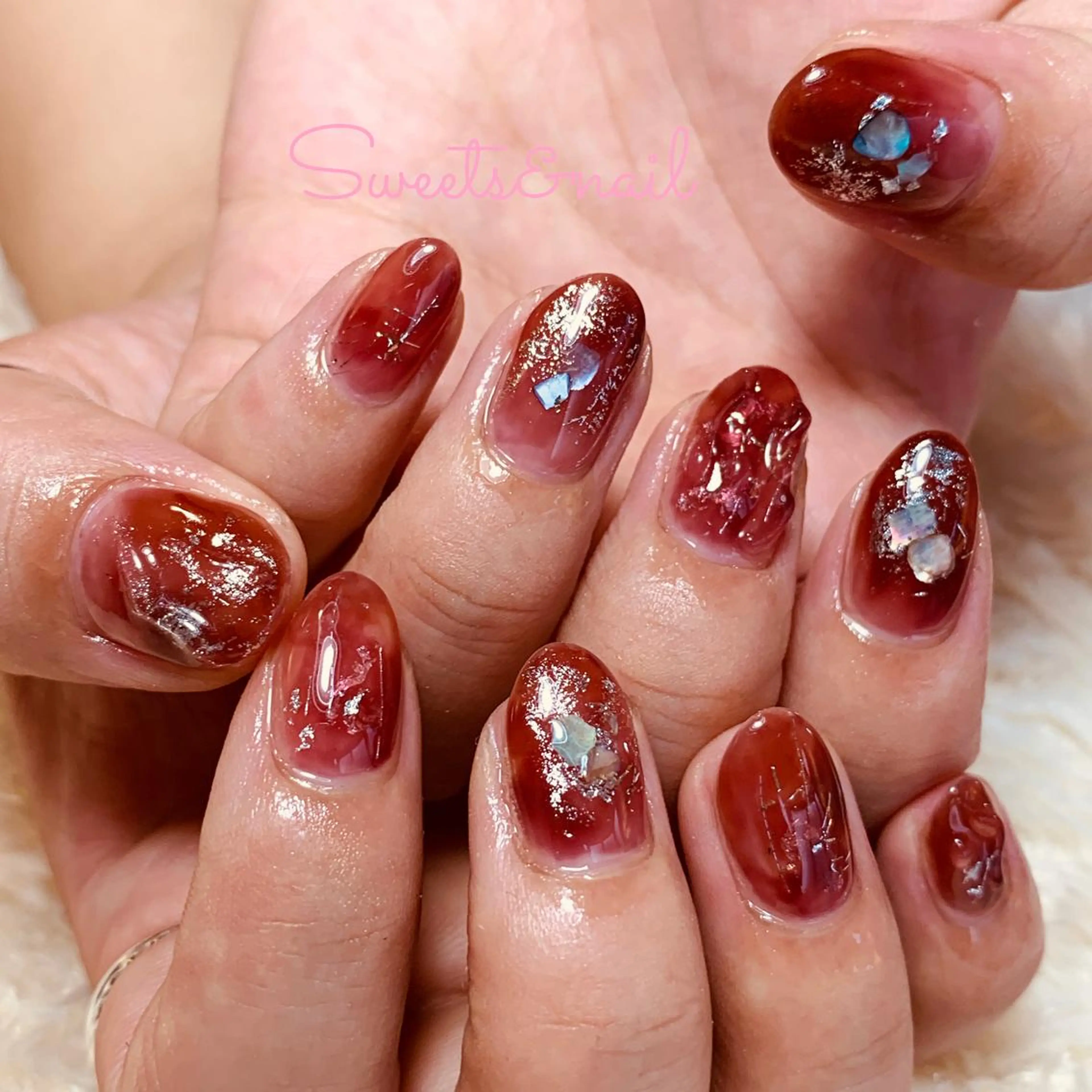 ネイル ニュアンスネイル Sweets＆ nail みなこのネイルデザイン