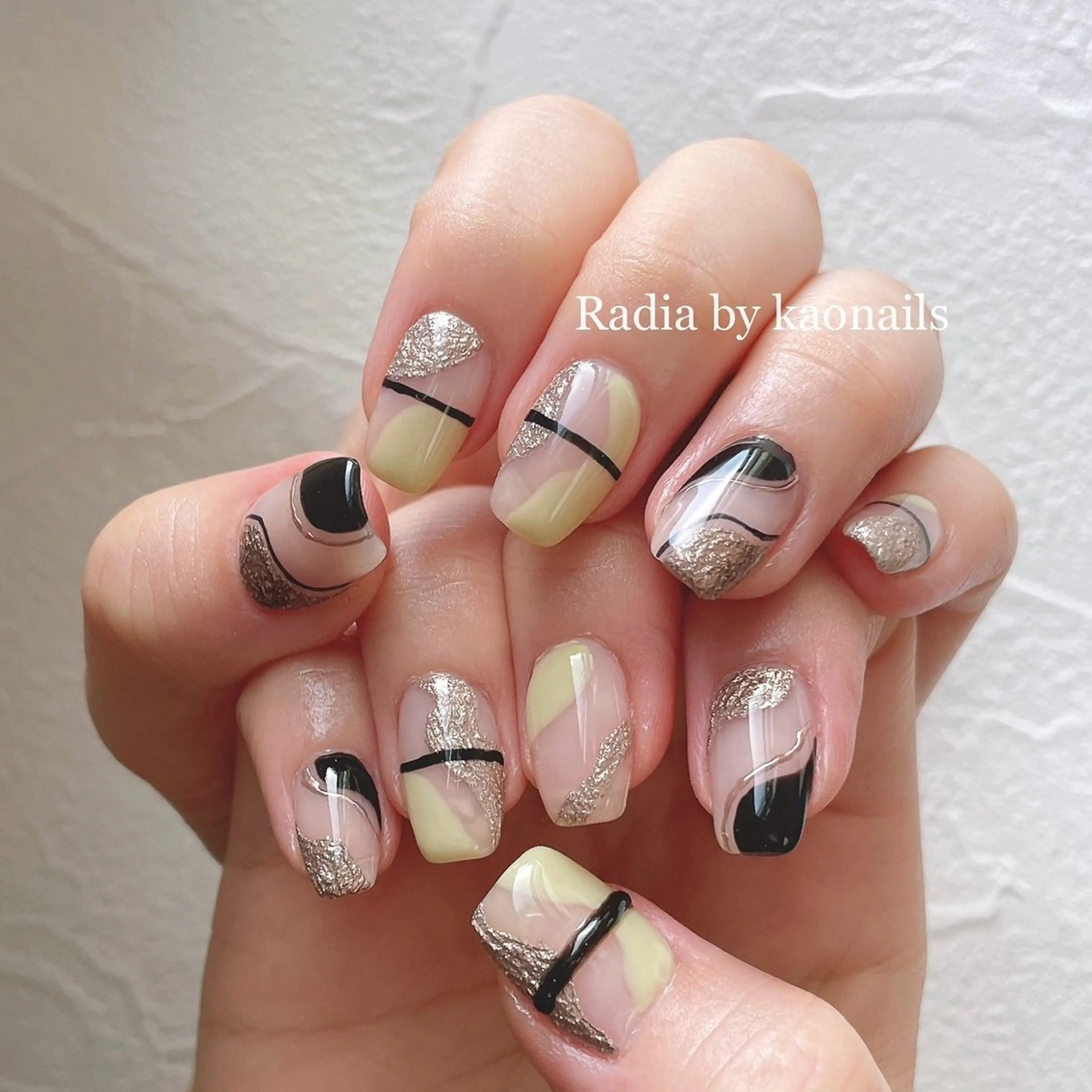 ネイル ハンドネイル Radia bykaonailsのネイルデザイン