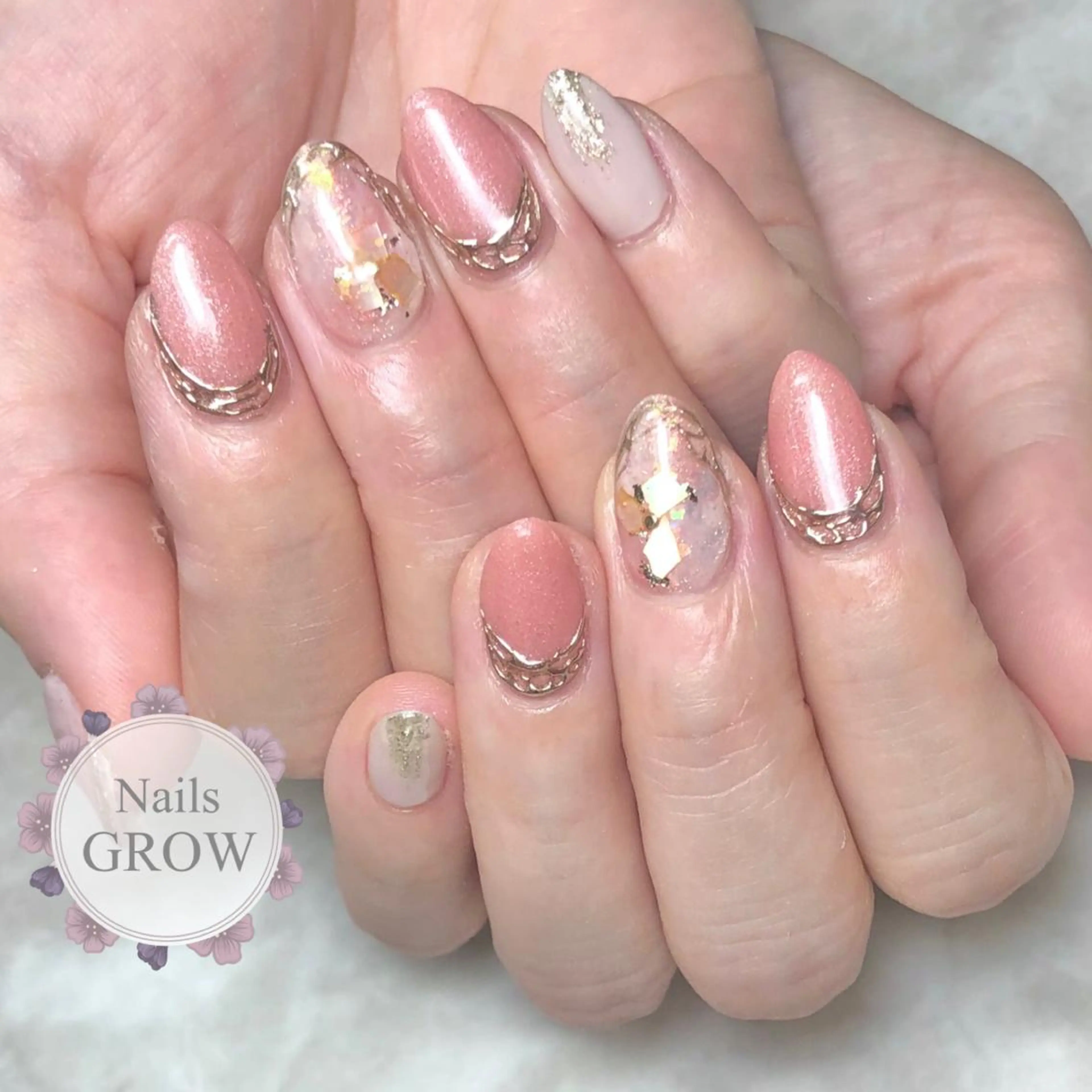 ネイル ハンドネイル ハンドケア Nails GROWのネイルデザイン