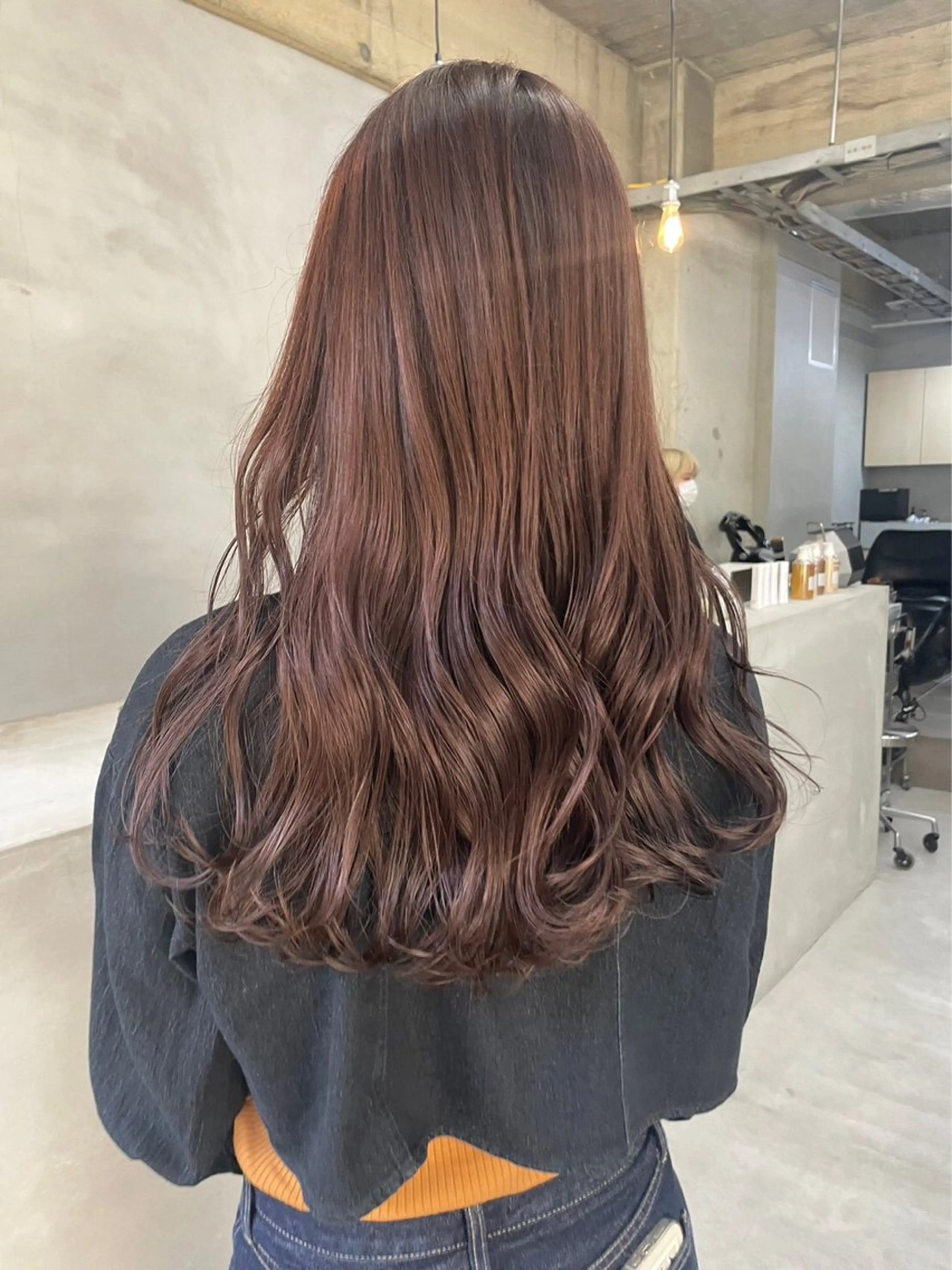 カラー muku所属・レディースカット モデル/ayunaのヘアスタイル