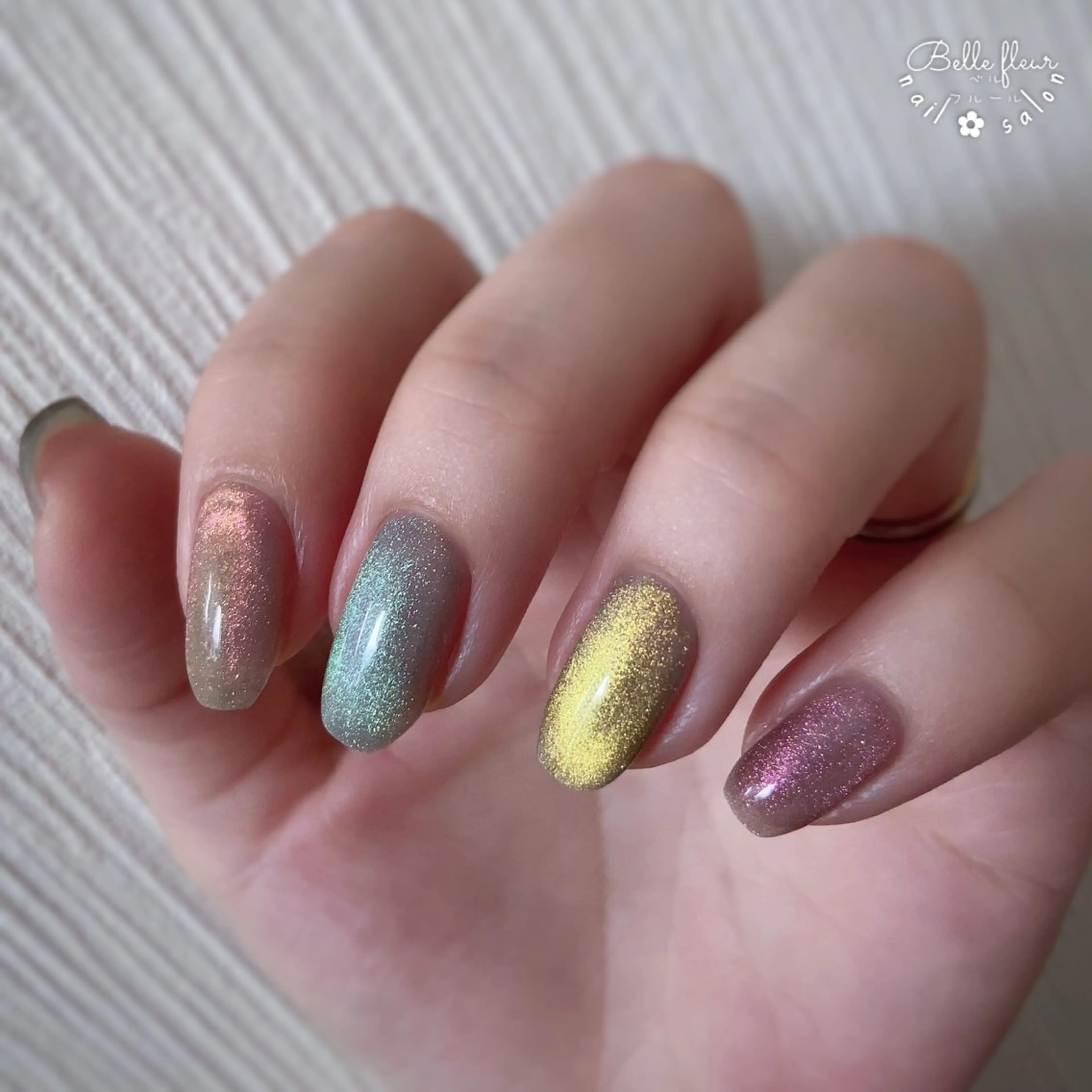 ネイル ハンドネイル ﾈｲﾙｻﾛﾝ Bellefleurのネイルデザイン