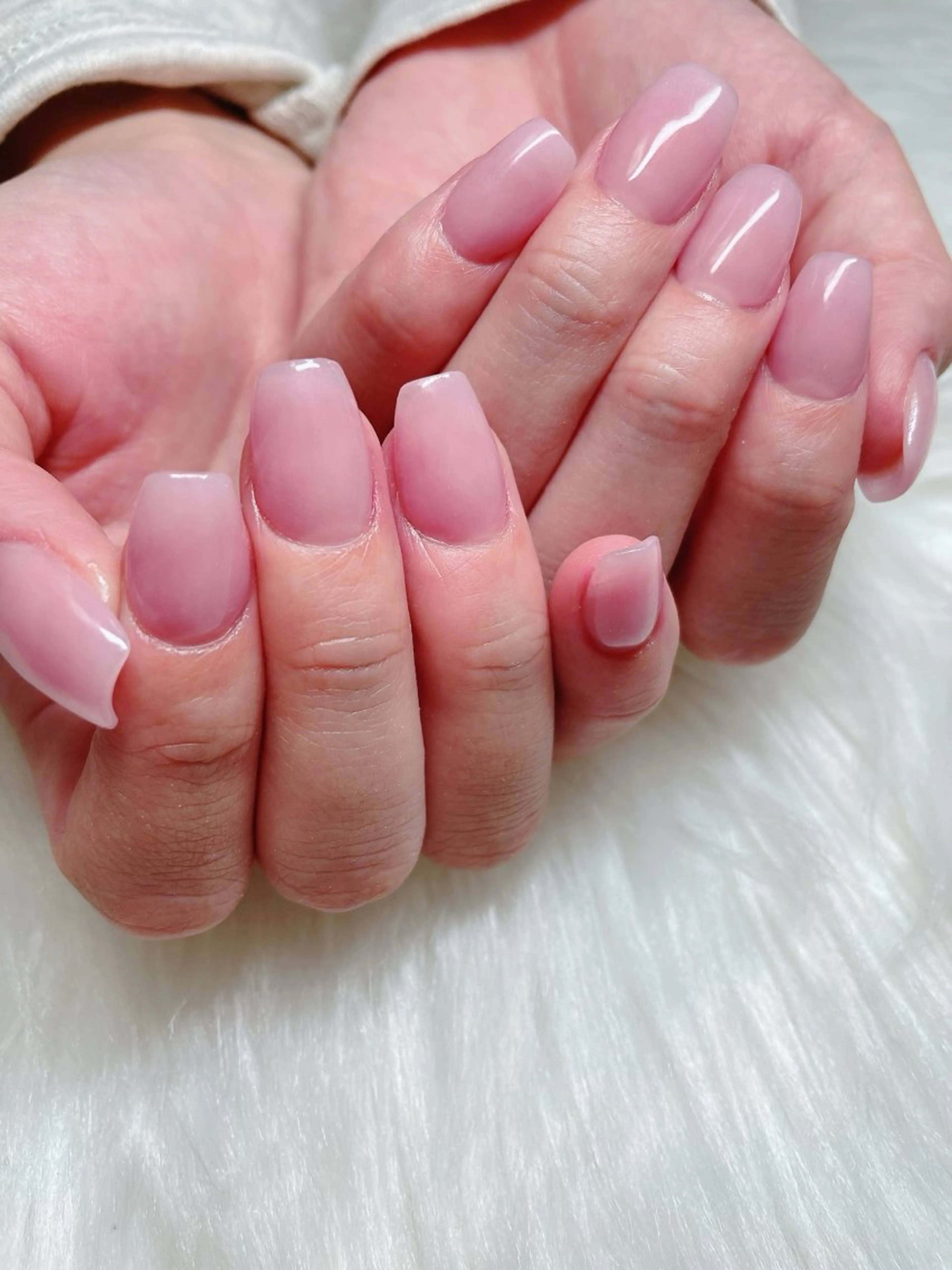 ネイル ピンク スカルプネイル Beauty salon 100＋大鳥居店所属・100＋大鳥居店 MIKAのネイルデザイン