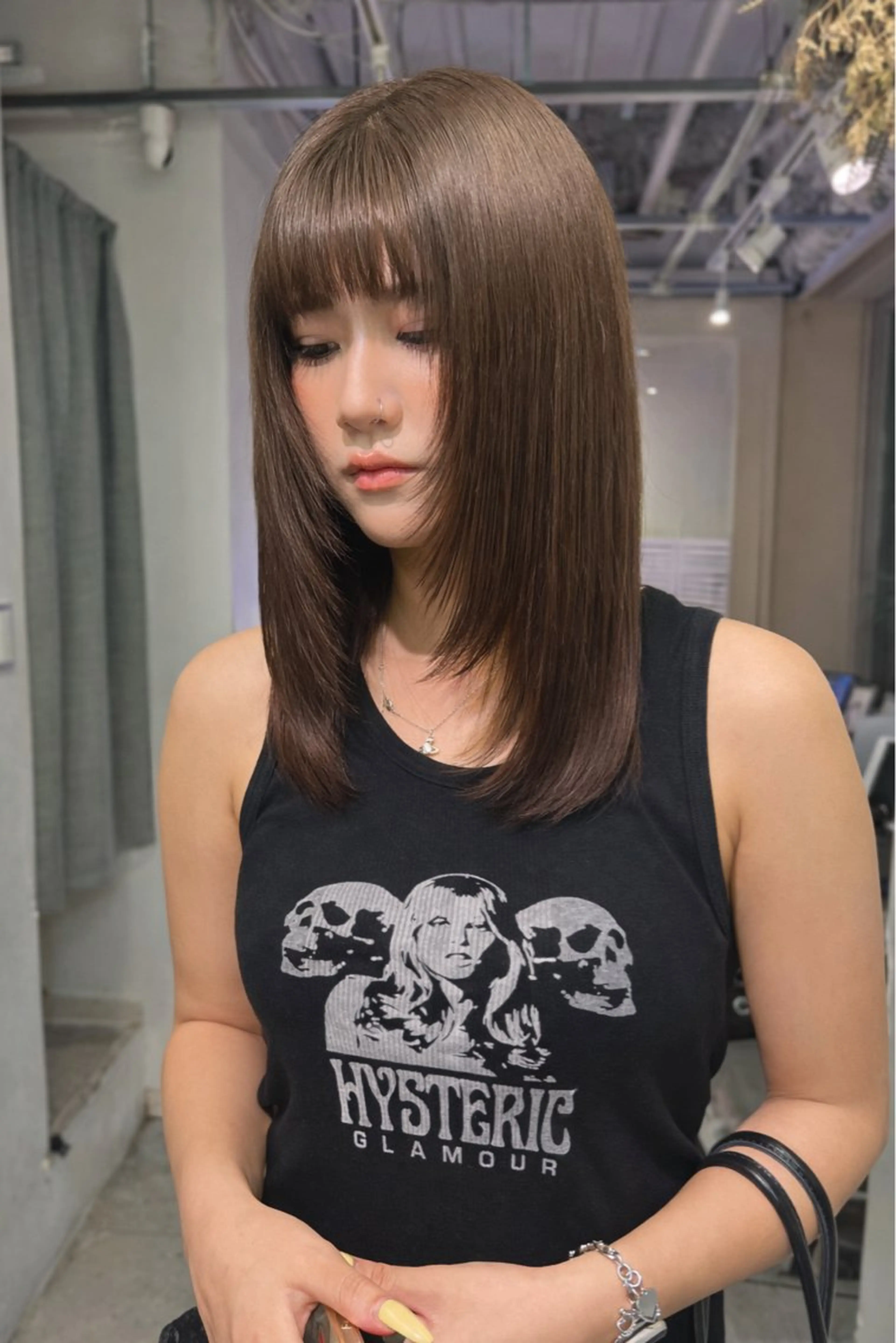 ✨ミニモ限定メニュー✨カット+ケアカラー+トリートメント🎨　　　　　　　渋谷/原宿/ボブ/レイヤーカット/ウルフの写真