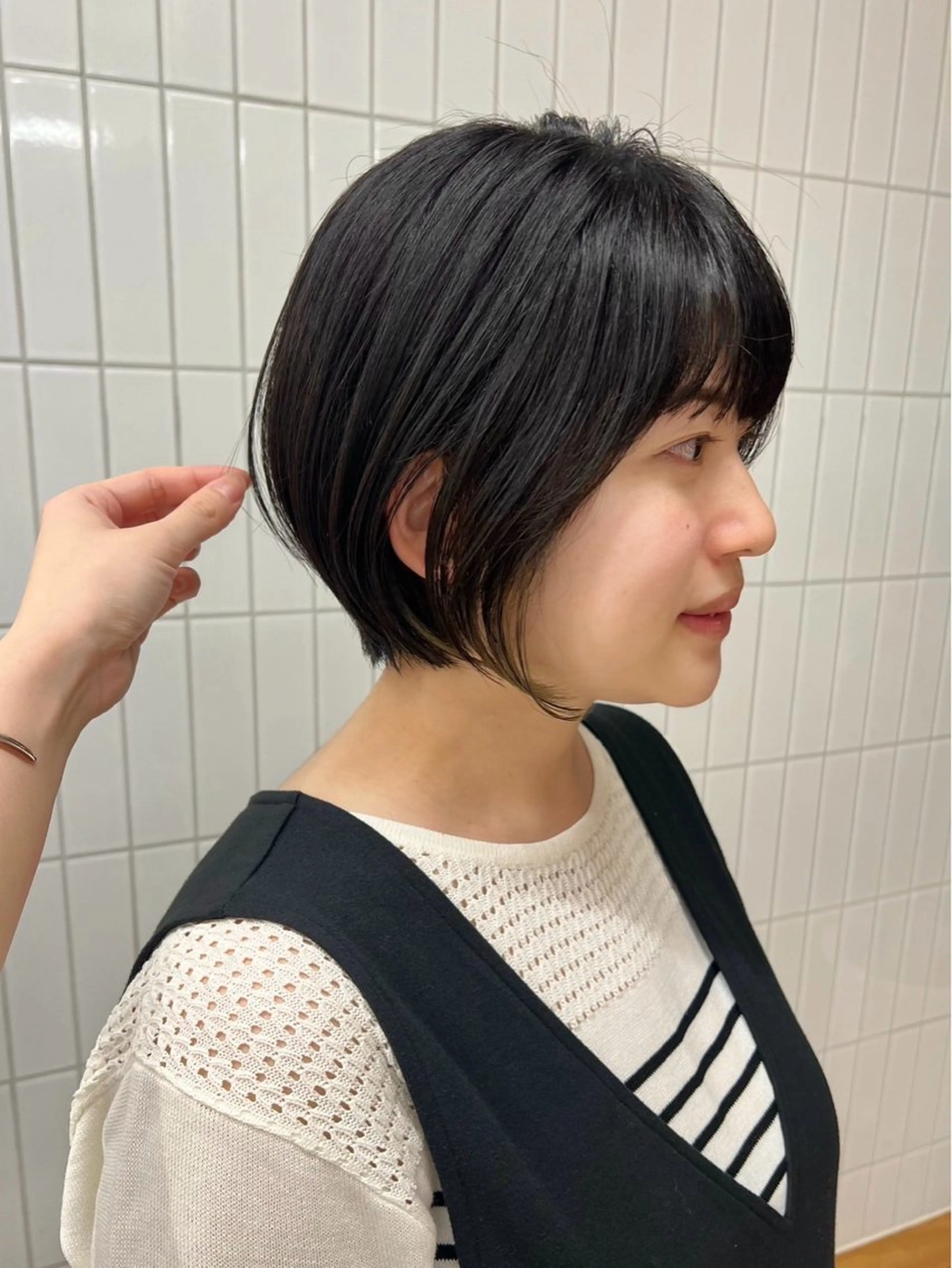 ショート 似合わせカット/ ハイトーン/aoiのヘアスタイル