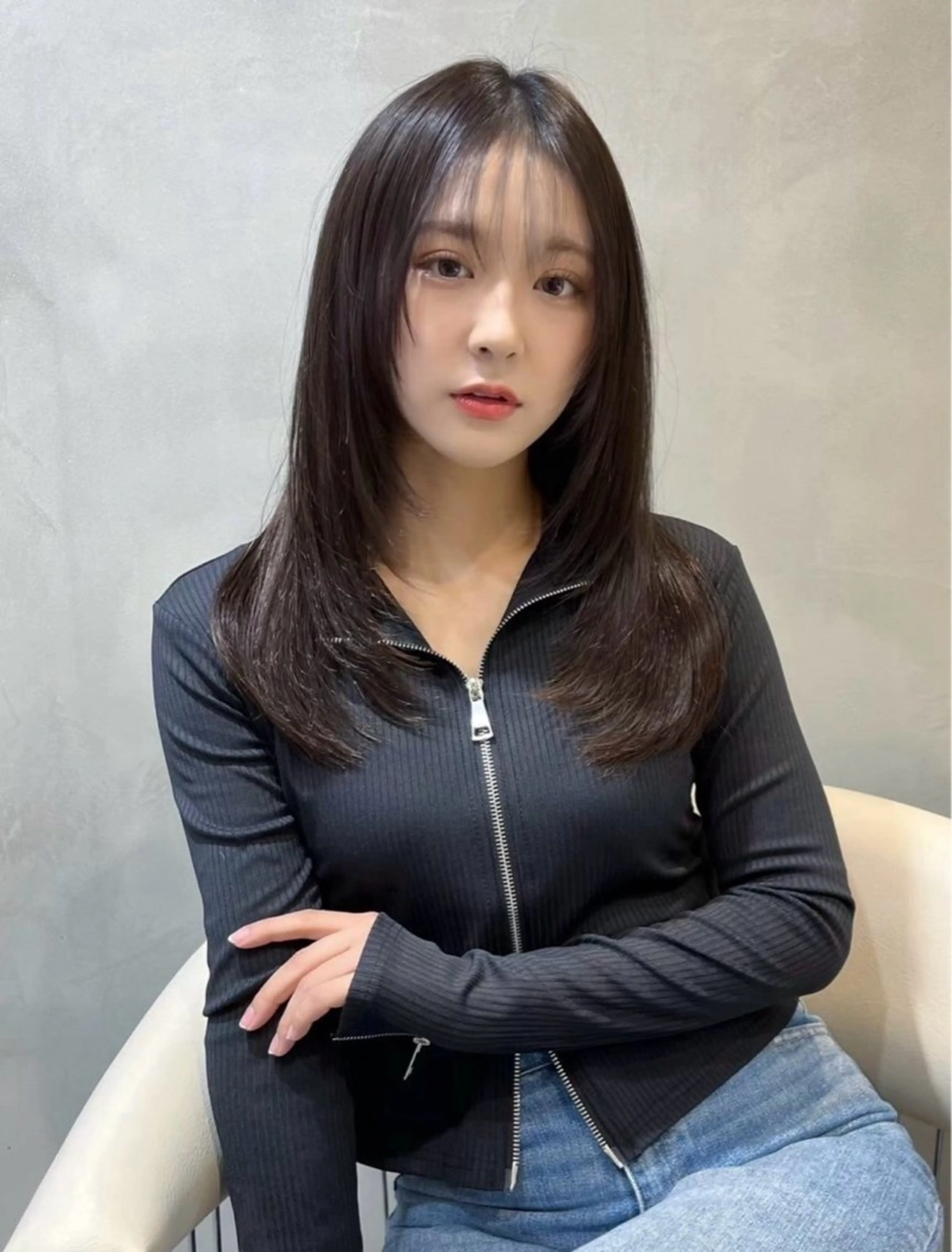 セミロング レイヤーカット 【ナチュラル可愛いレ イヤー🩶】ななみのヘアスタイル