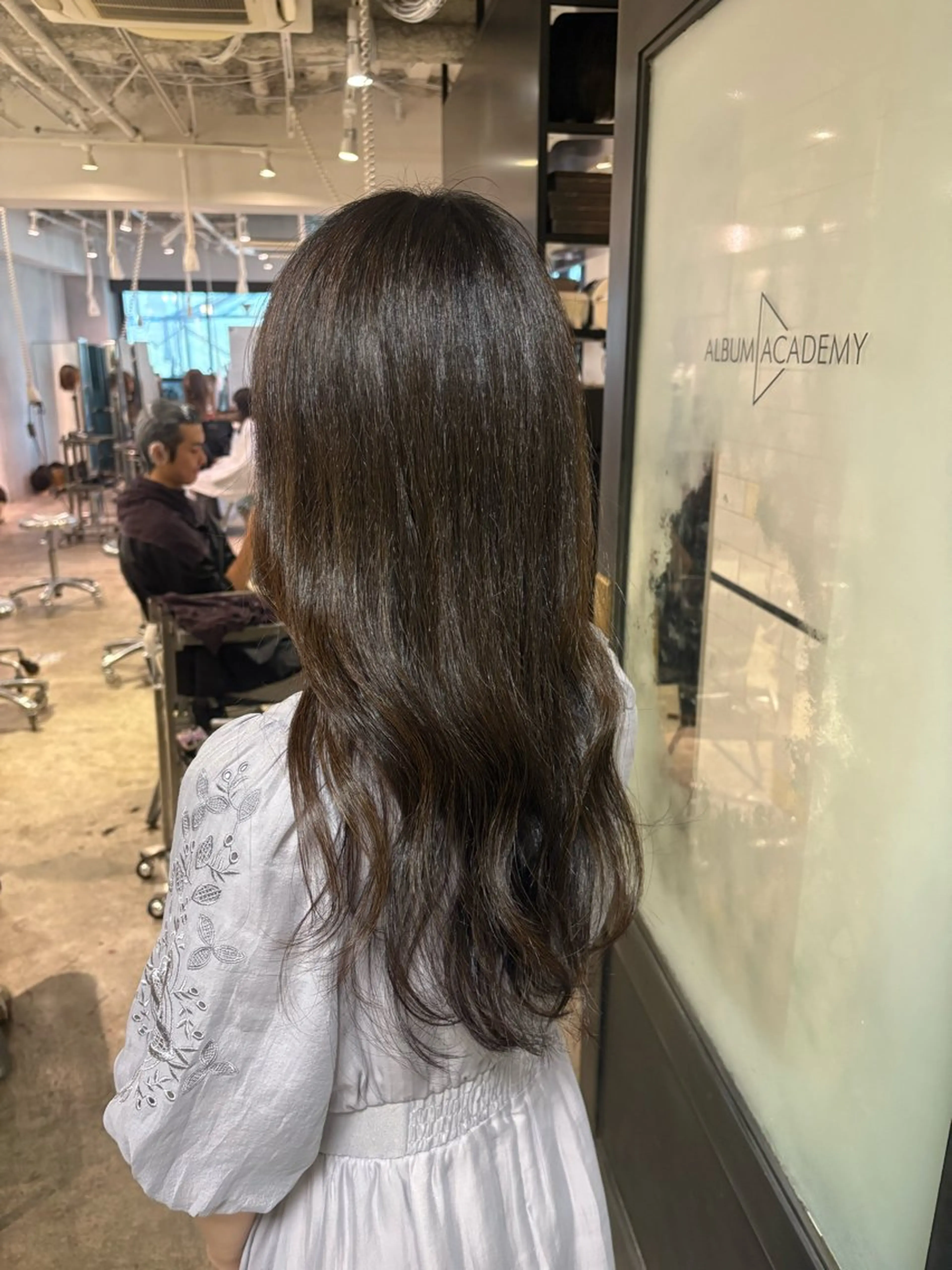 ロング ALBUM ACADEMY 清水のヘアスタイル