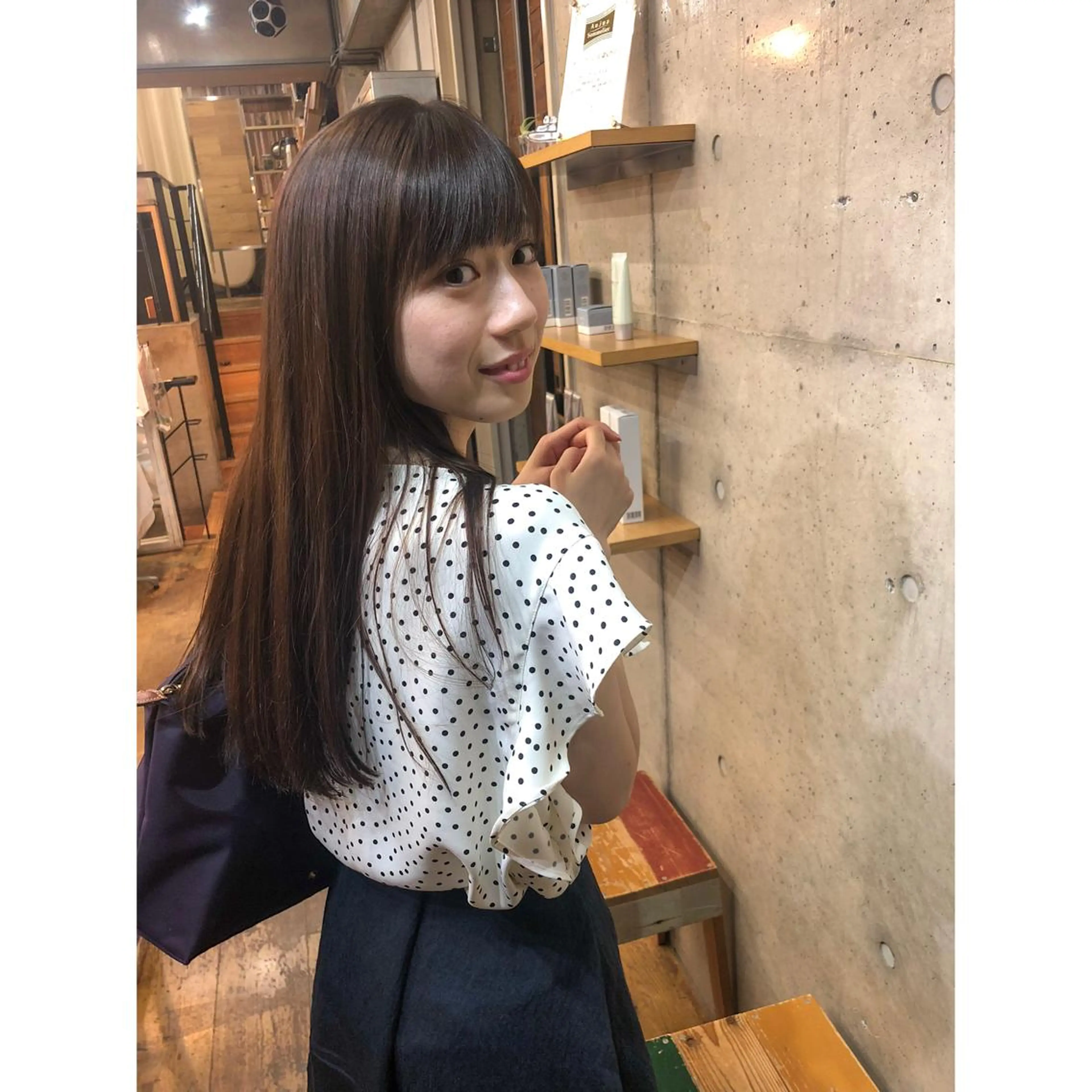 ロング カラー ロング カット ヘアカラー トリートメント ヘアセット センスをお届けします 大谷将生INFPのヘアスタイル