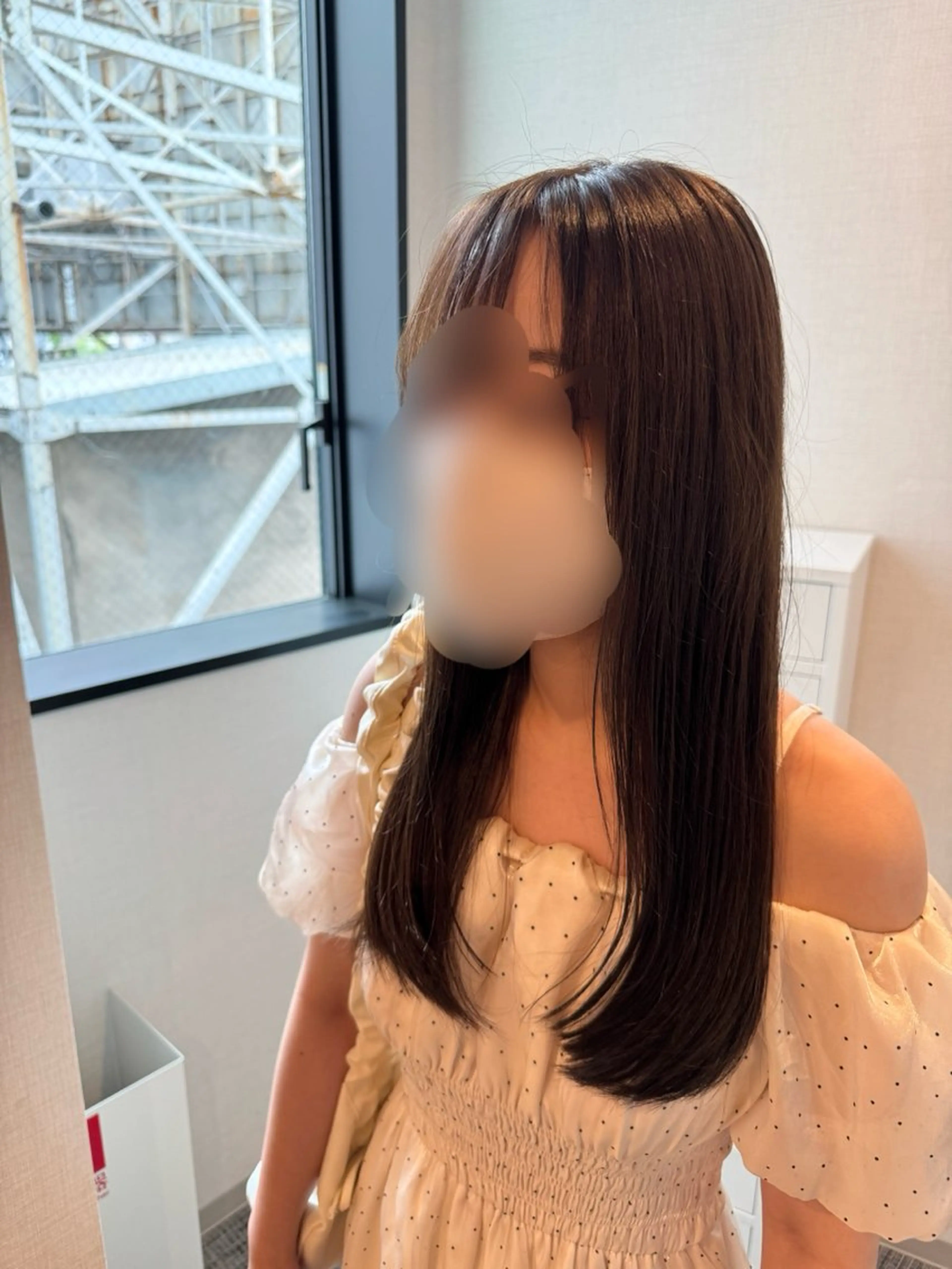 セミロング ハイトーン/レイヤー SHUNのヘアスタイル