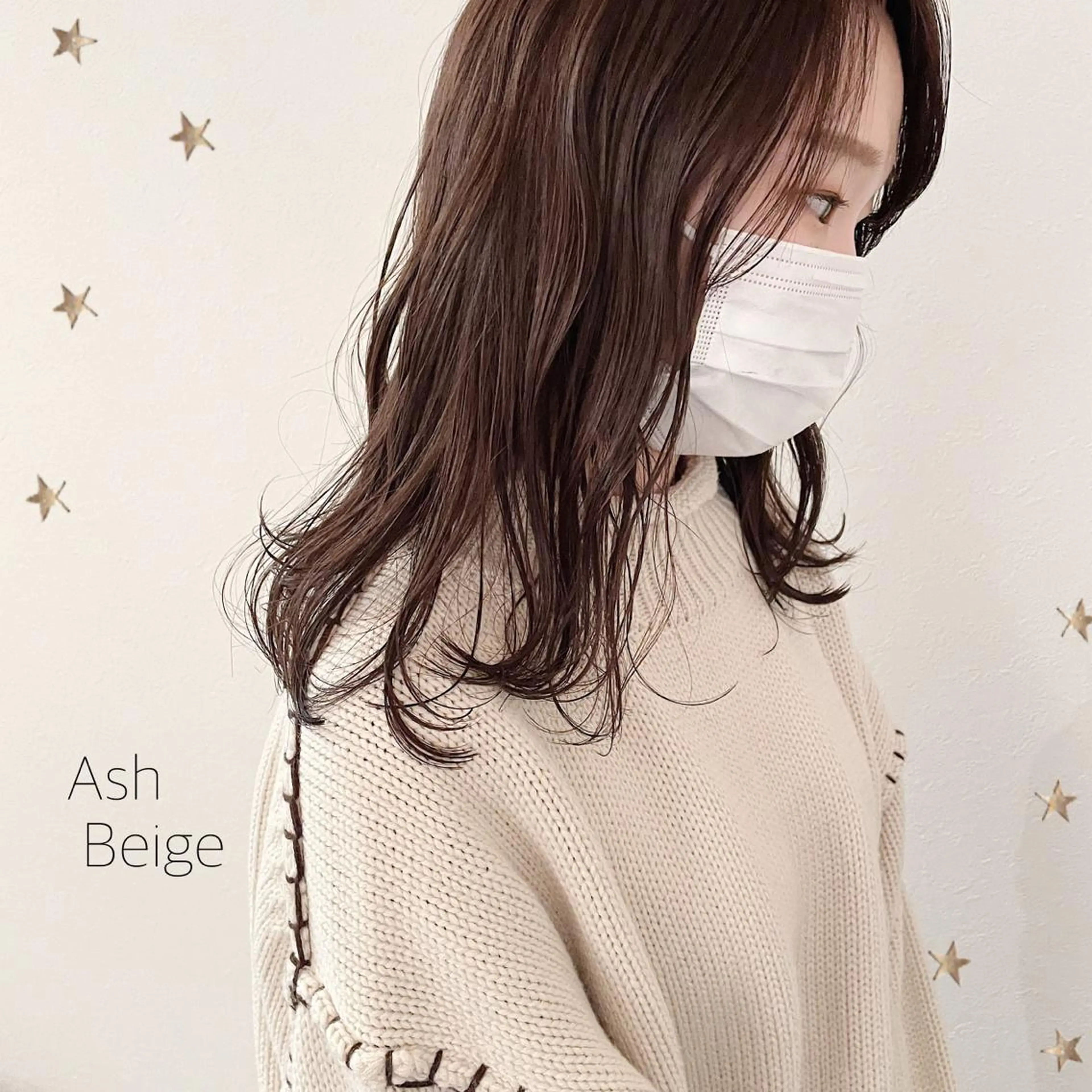 ミディアム カラー カット ヘアカラー salon AKIRA所属・市川 千夏のヘアスタイル