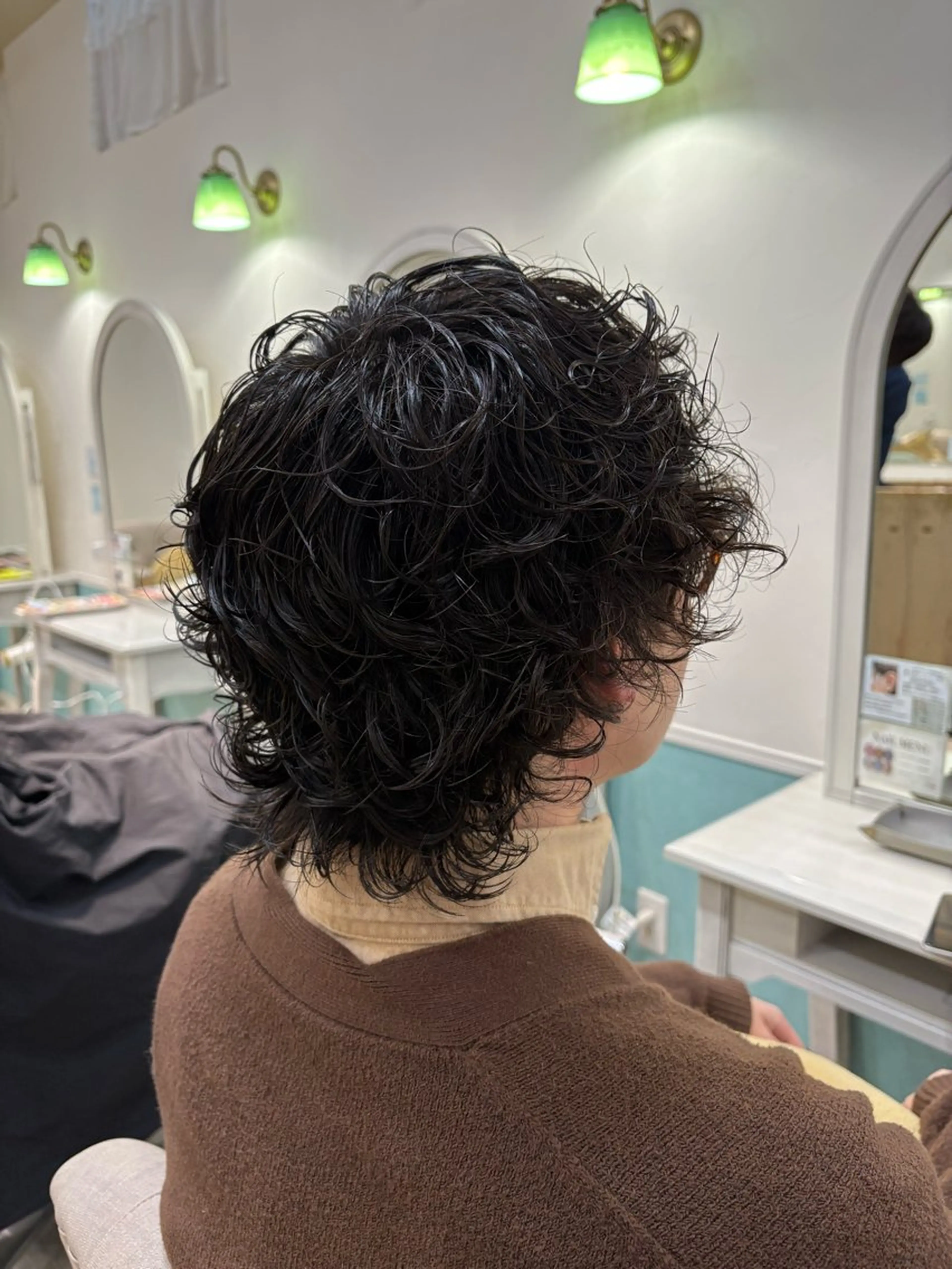 メンズ メンズ韓国風 マッシュ メンズパーマ プードルパーマ プードルパーマ 【メンズ専門】 髙橋琉偉のヘアスタイル