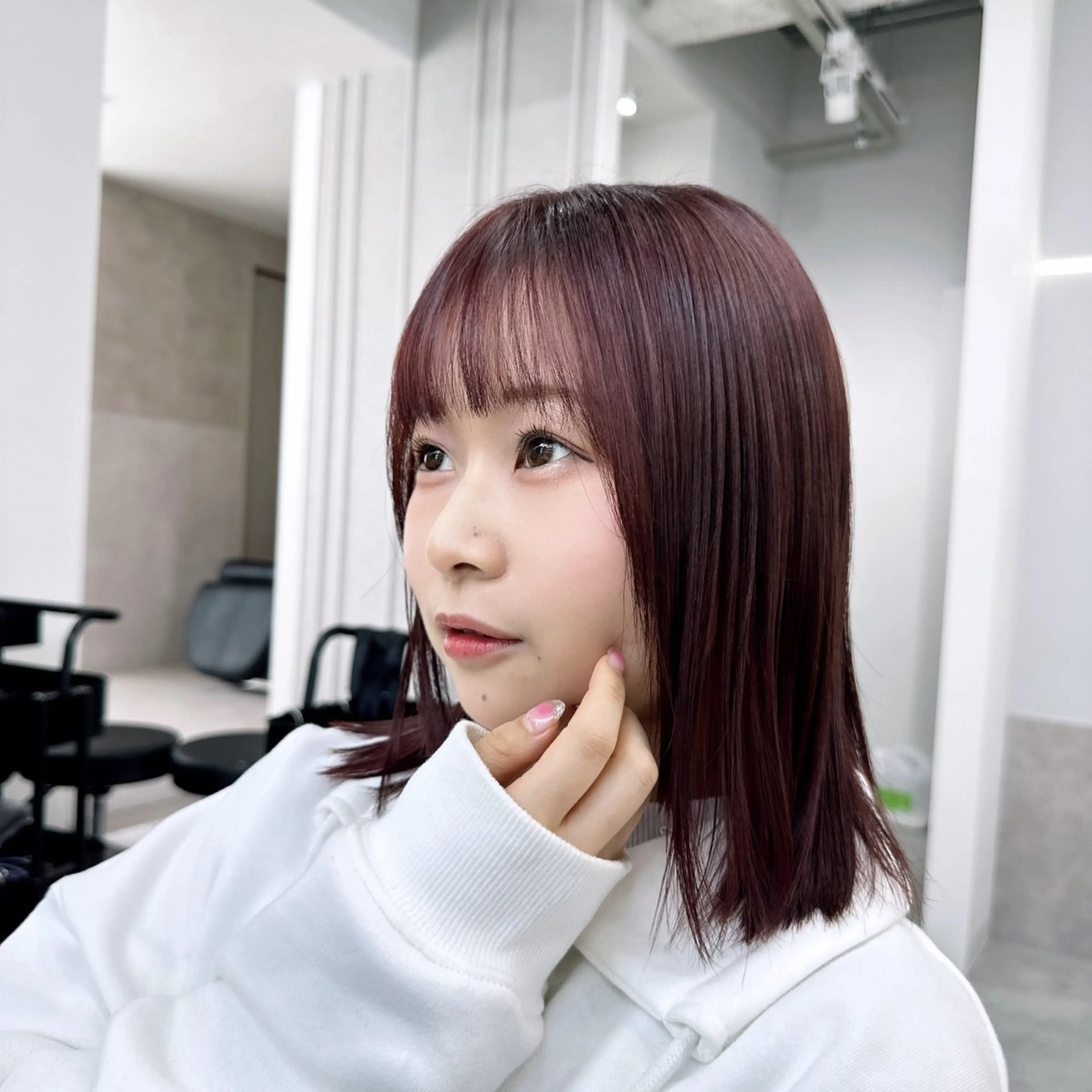 ショート カラー ブラウンカラー 福岡美容師 SOUTAのヘアスタイル