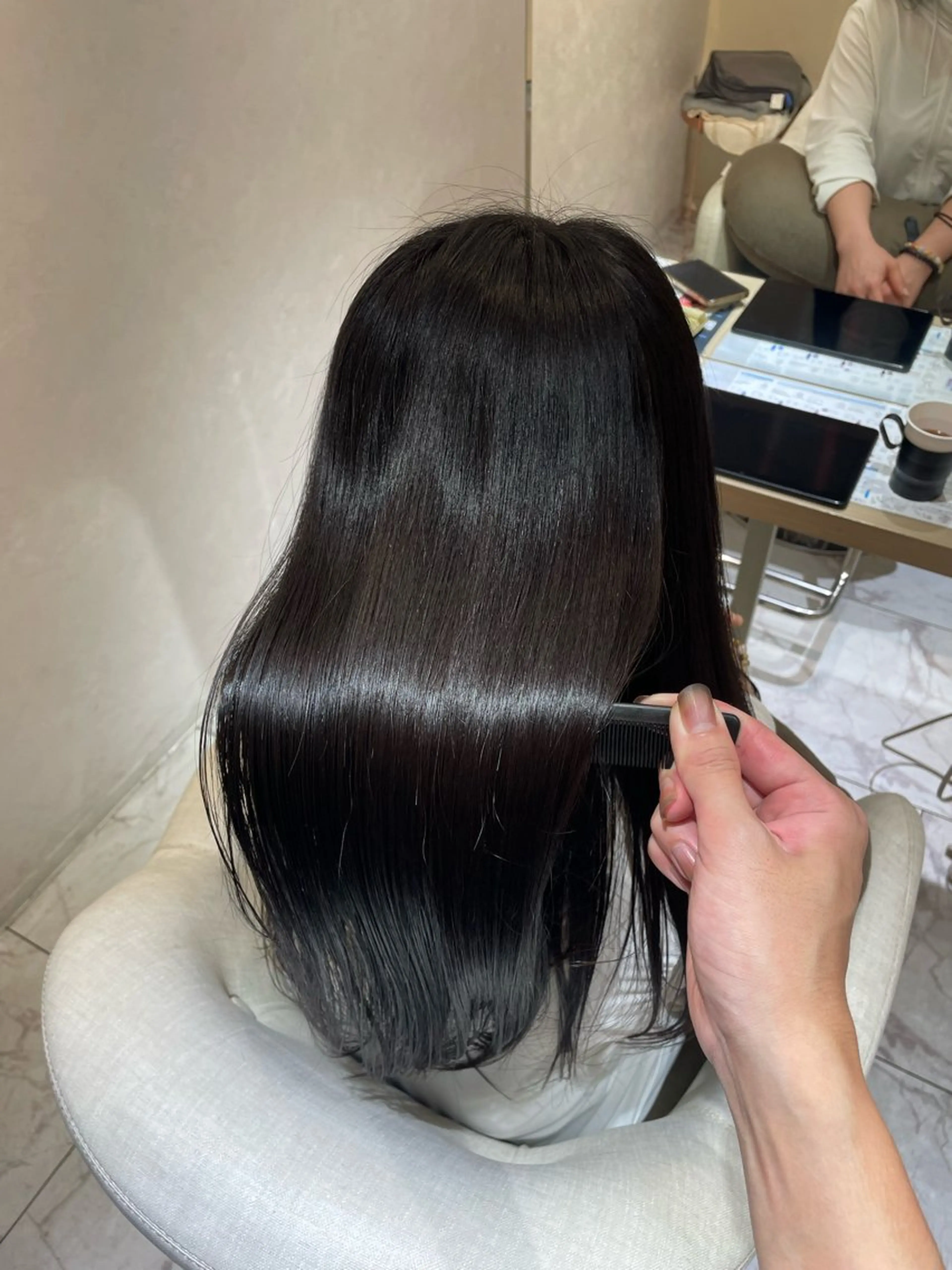 ロング カラー 髪質改善 トリートメント youres hair所属・⭐️日吉髪質改善⭐️ 北村綾梧のヘアスタイル