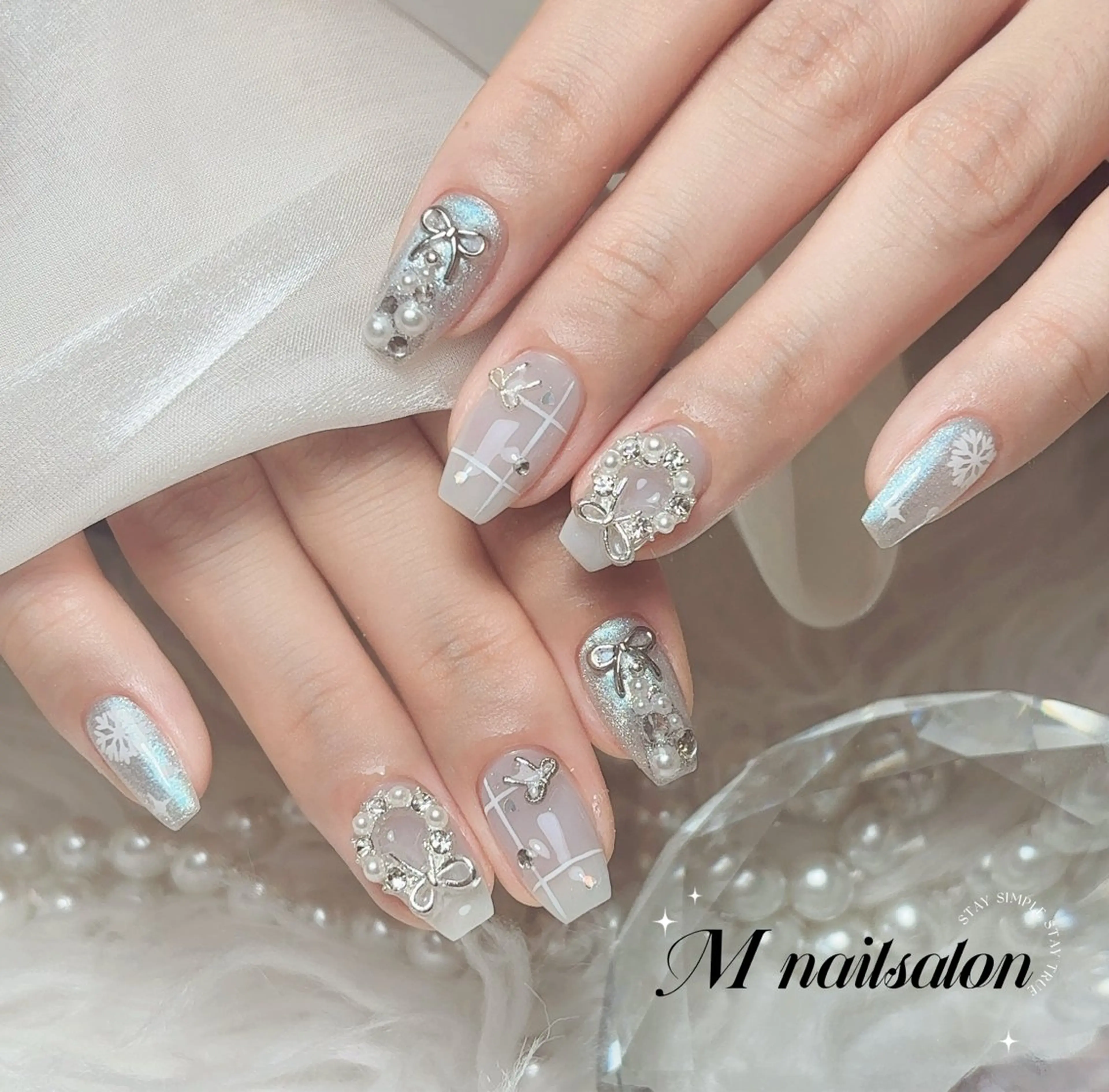 ネイル ハンドネイル 🎀Ｍ nails✨ ビューティーのネイルデザイン
