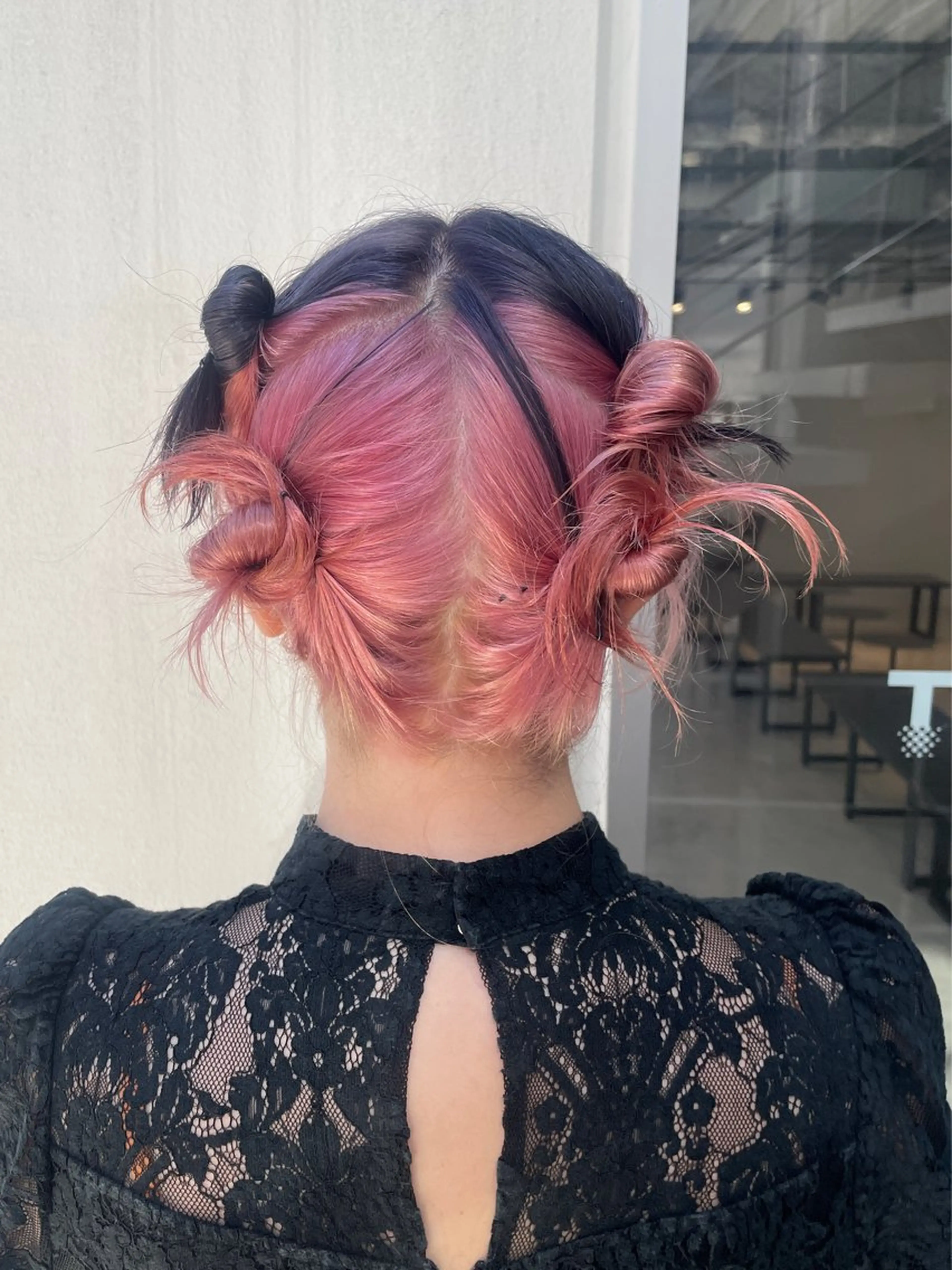 ヘアセットの写真