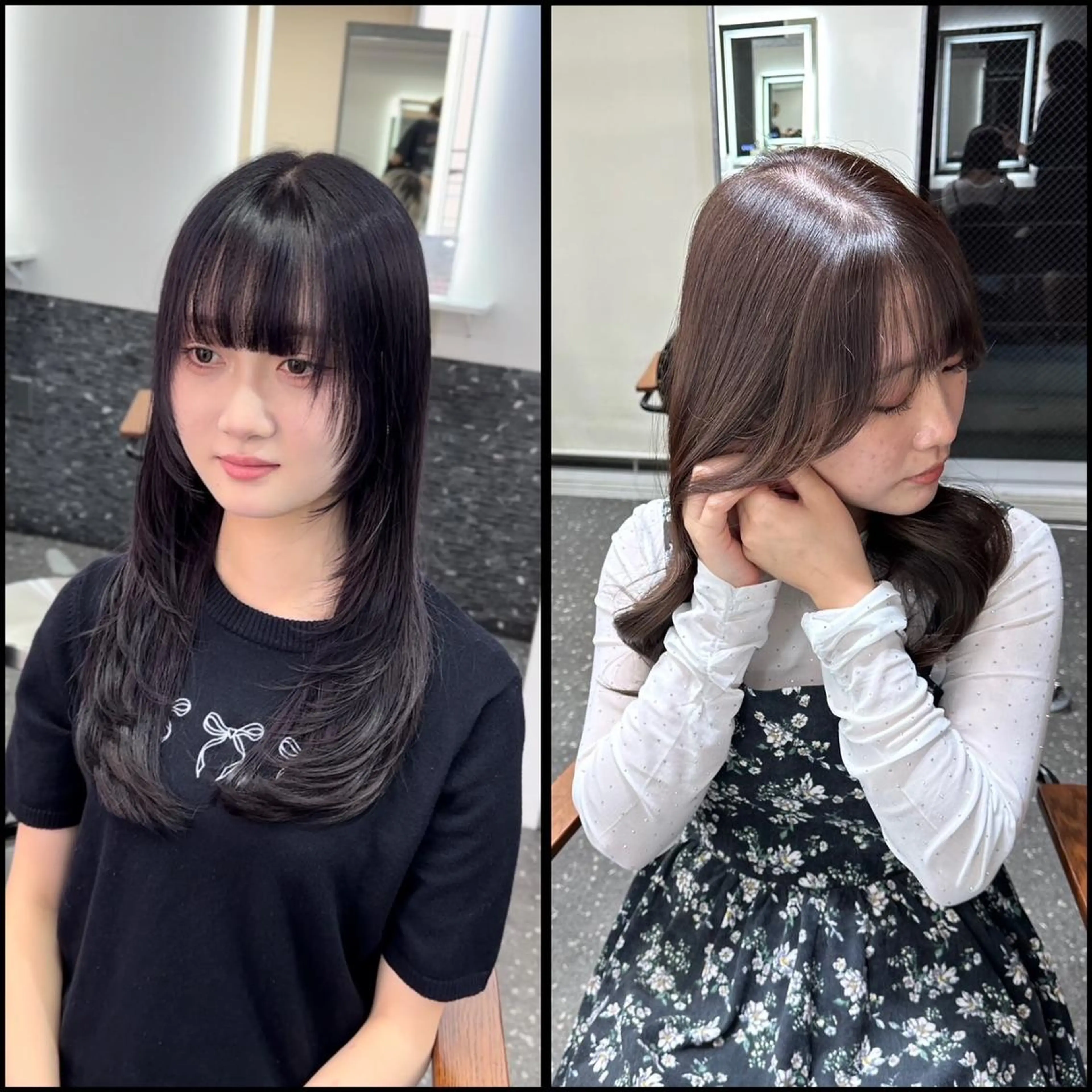 平日限定【人気No.2】カット+髪質・質感改善キラテラカラー+1stepTR 11980→6980の写真