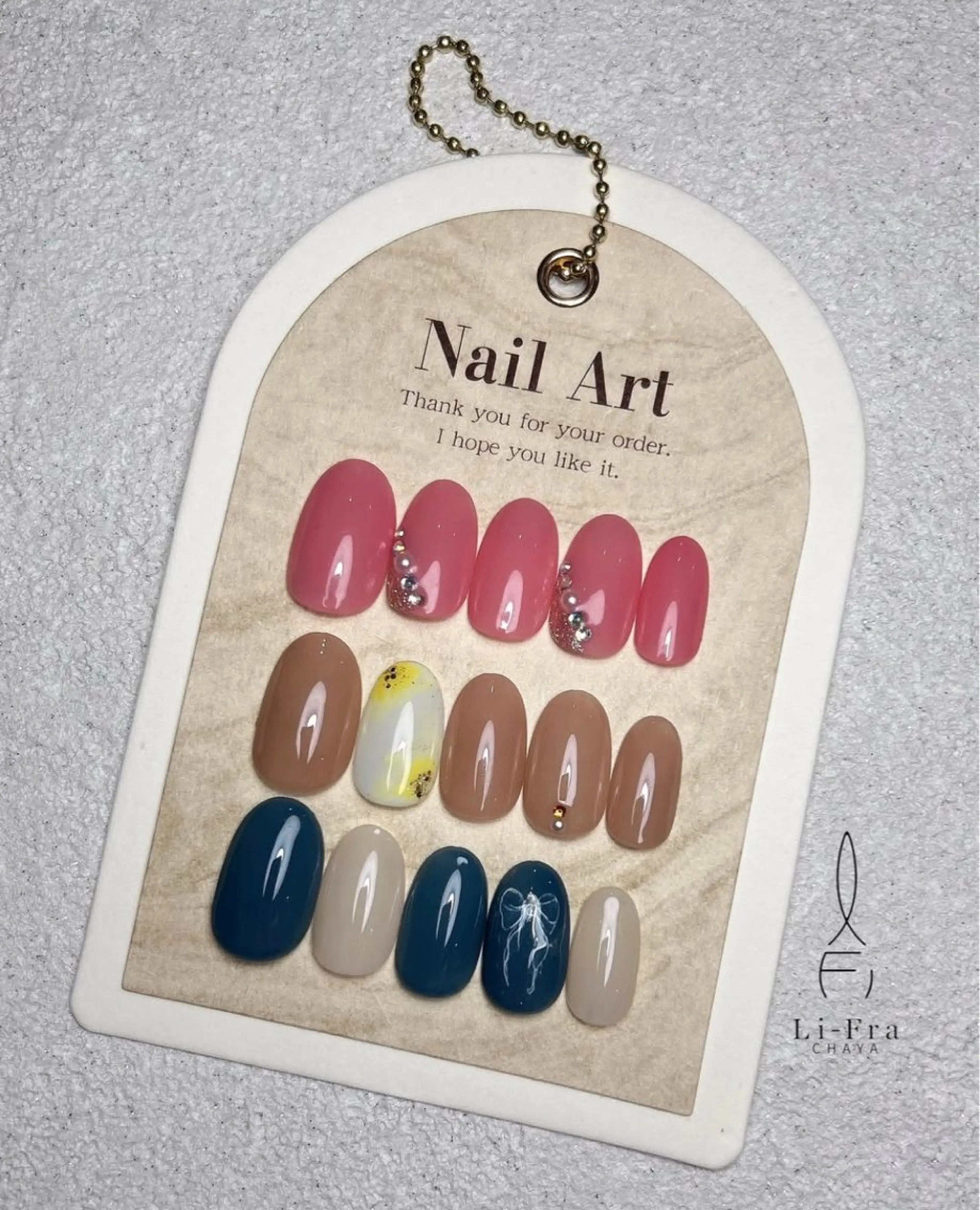 ネイル ハンドネイル Li-Fra 神野さやのネイルデザイン
