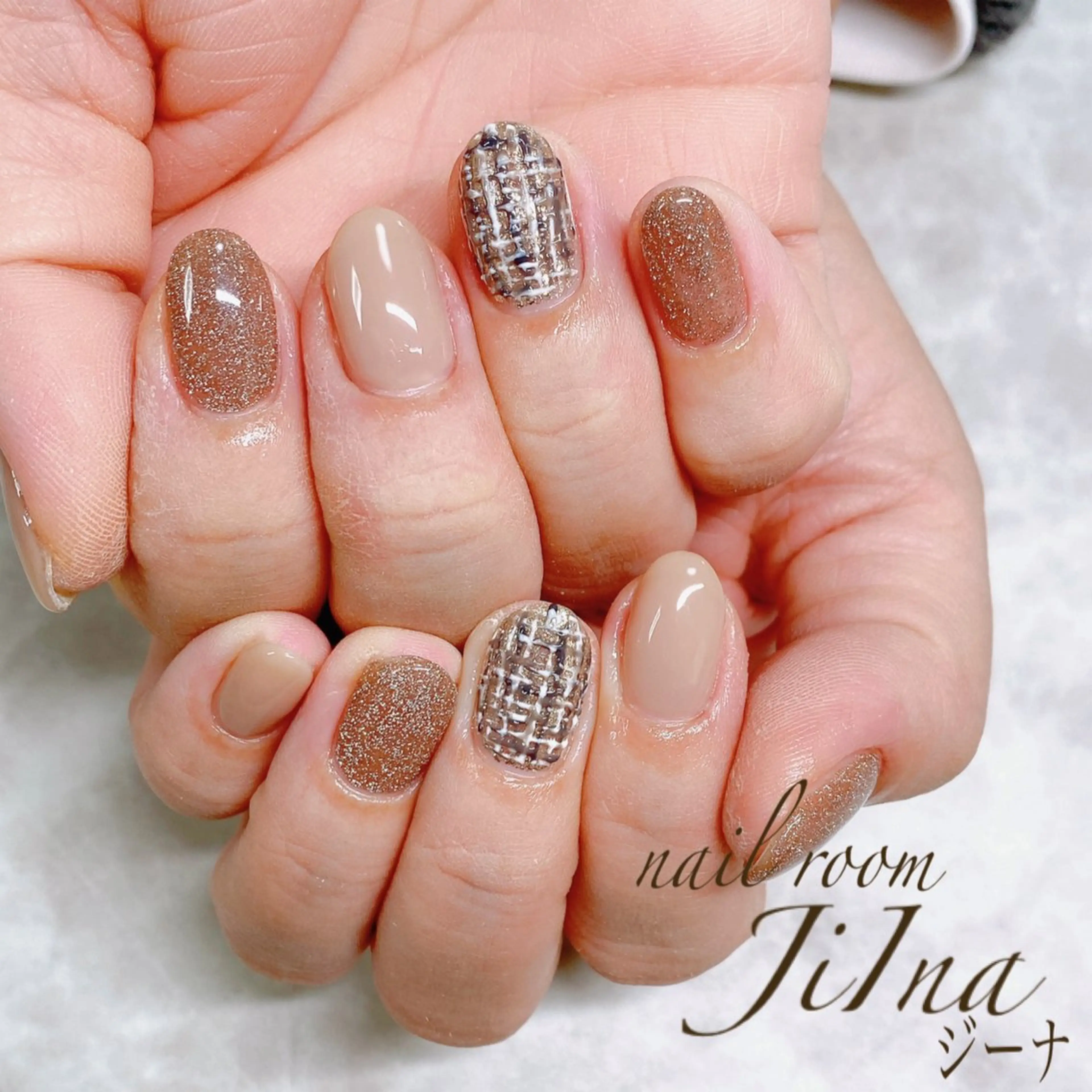 ネイル 持ち込み JiIna nailのネイルデザイン