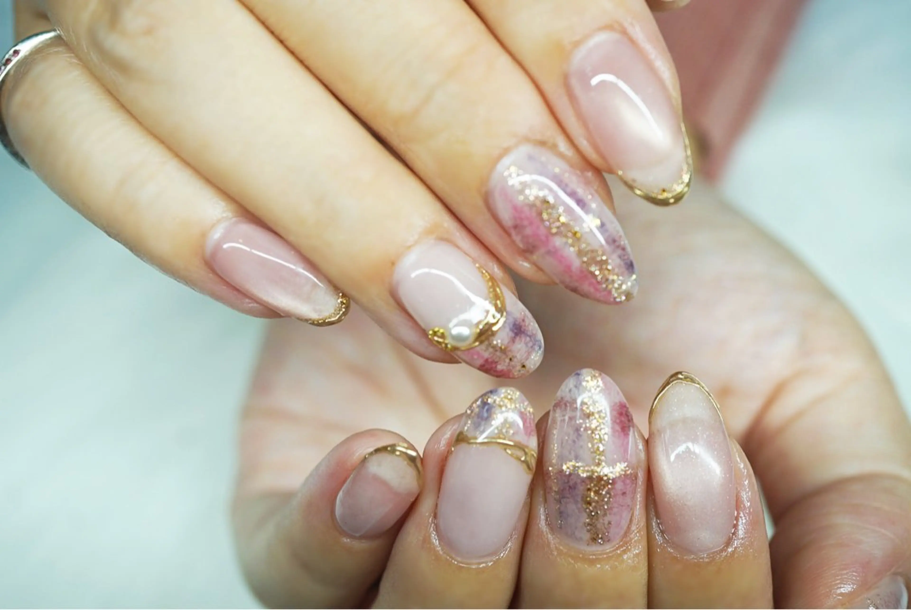 ネイル ハンドネイル 高見 美穂のネイルデザイン