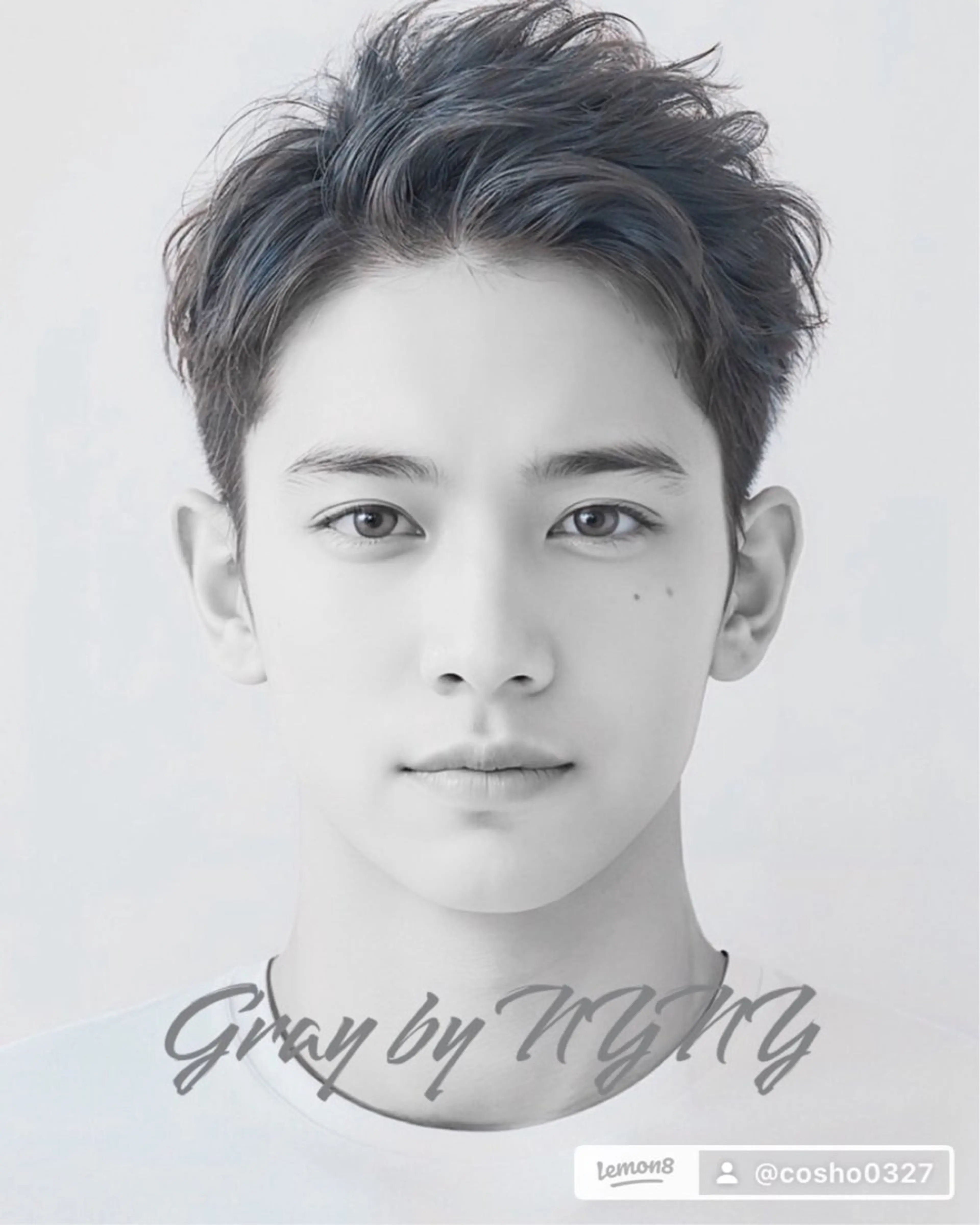 ショート ヘアアレンジ メンズ アップバング ショートヘア カット メンズ専門美容師 Coshoのヘアスタイル