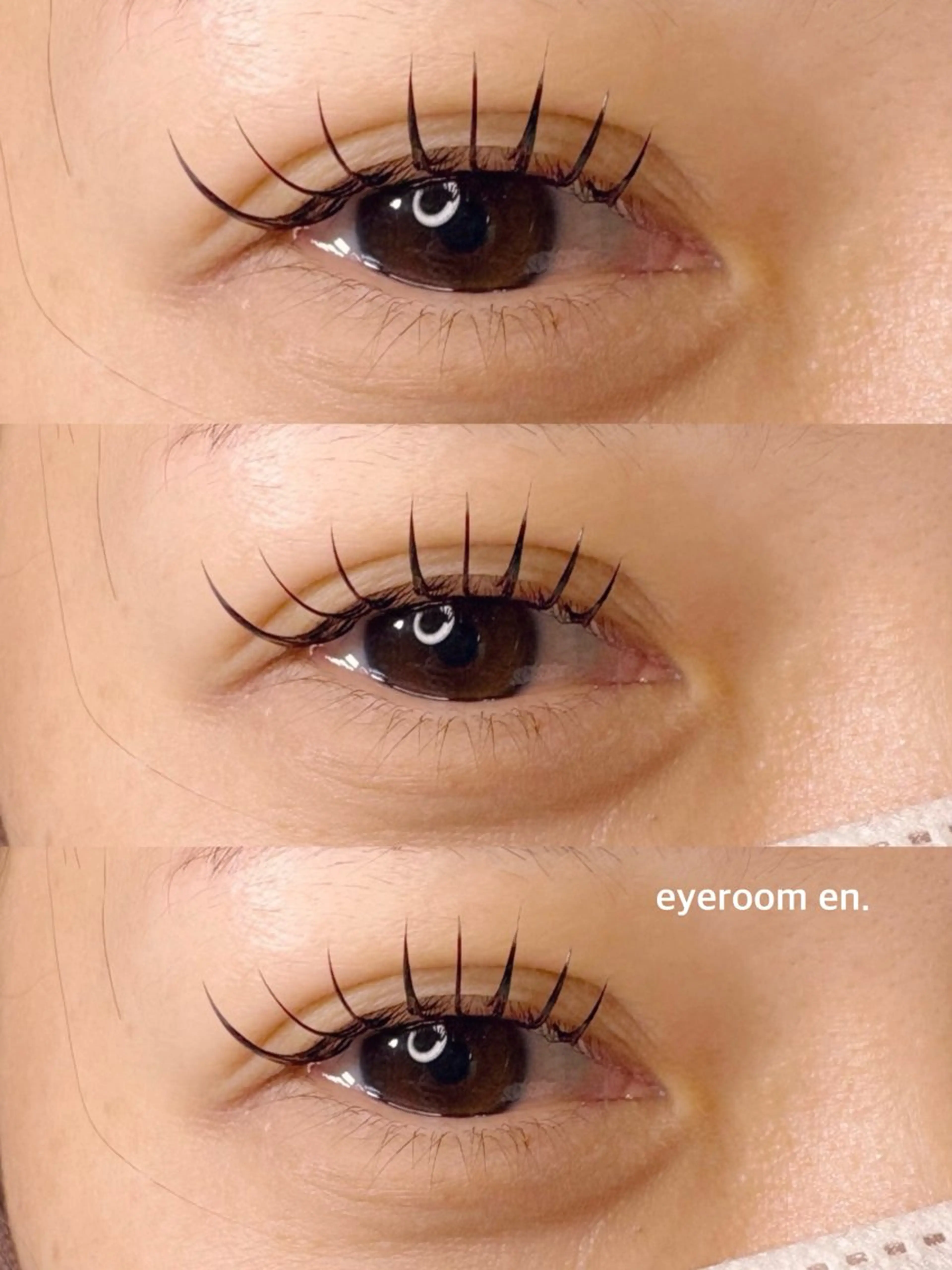 マツエク・マツパ フラットラッシュ eyeroom en.のマツエク・マツパデザイン