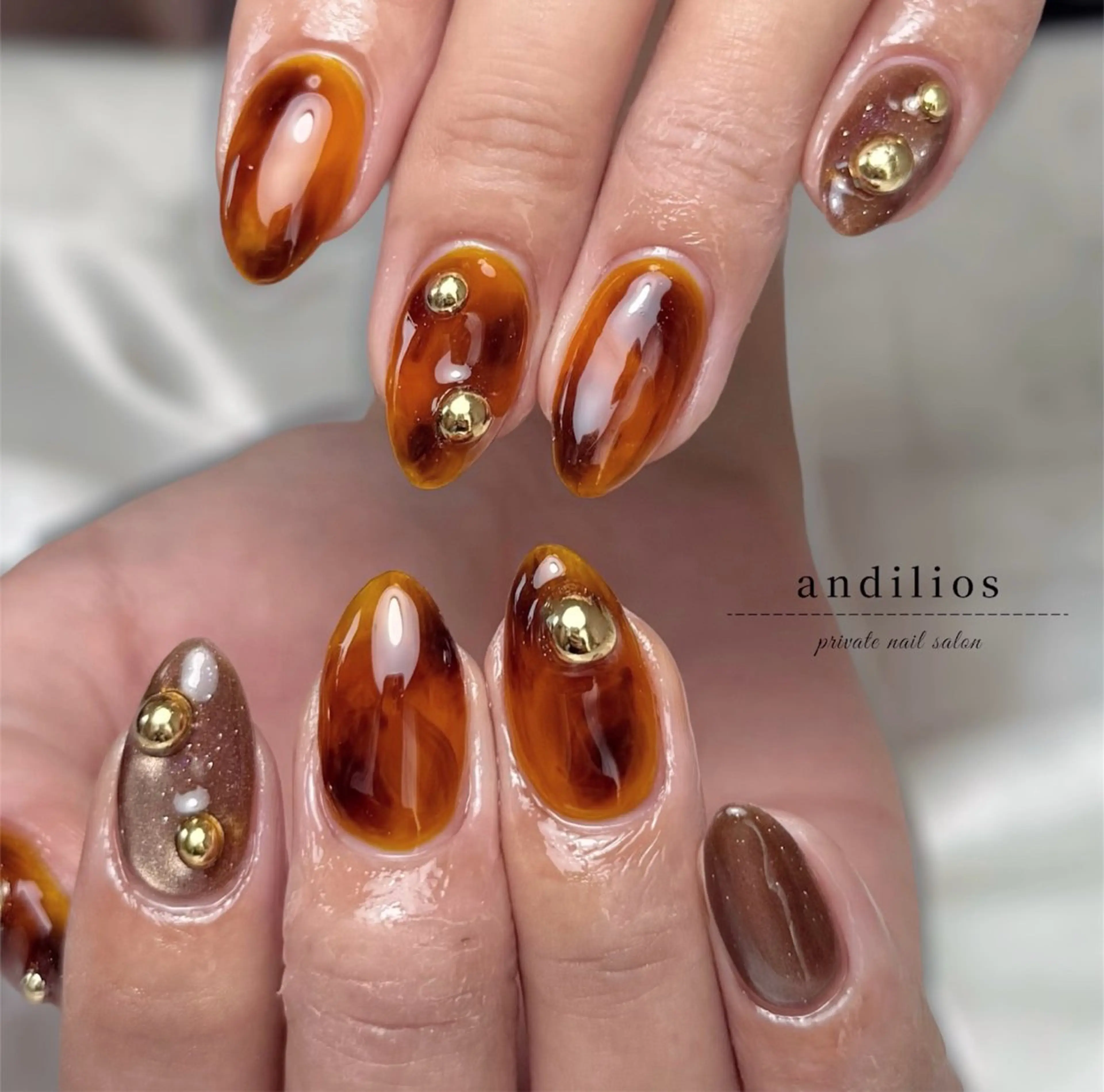 ネイル ハンドネイル andilios / private nail salon所属・andilios / shioriのネイルデザイン