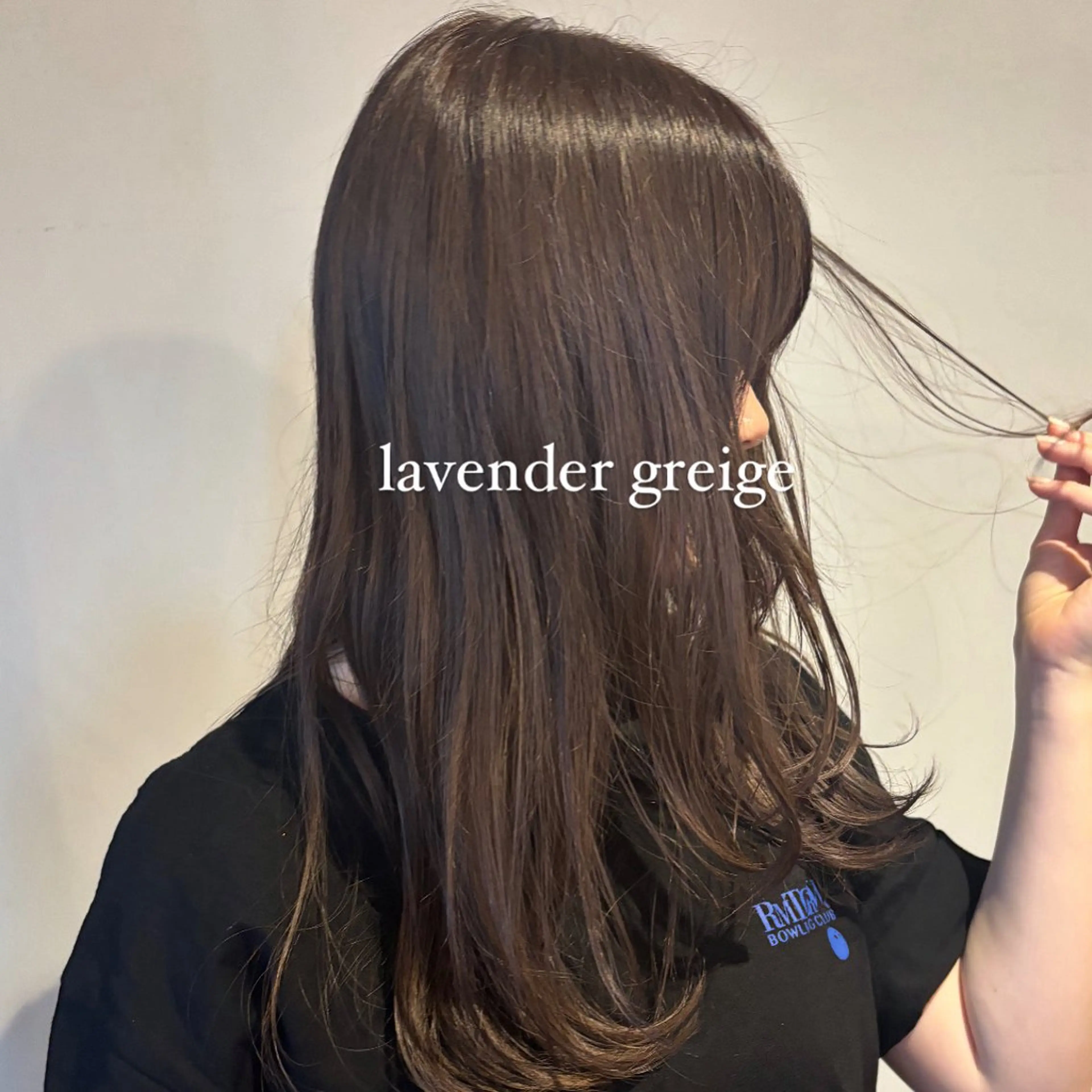 ロング カラー ブリーチ 透明感カラー loty hair design所属・Juri メンズカットパーマのヘアスタイル