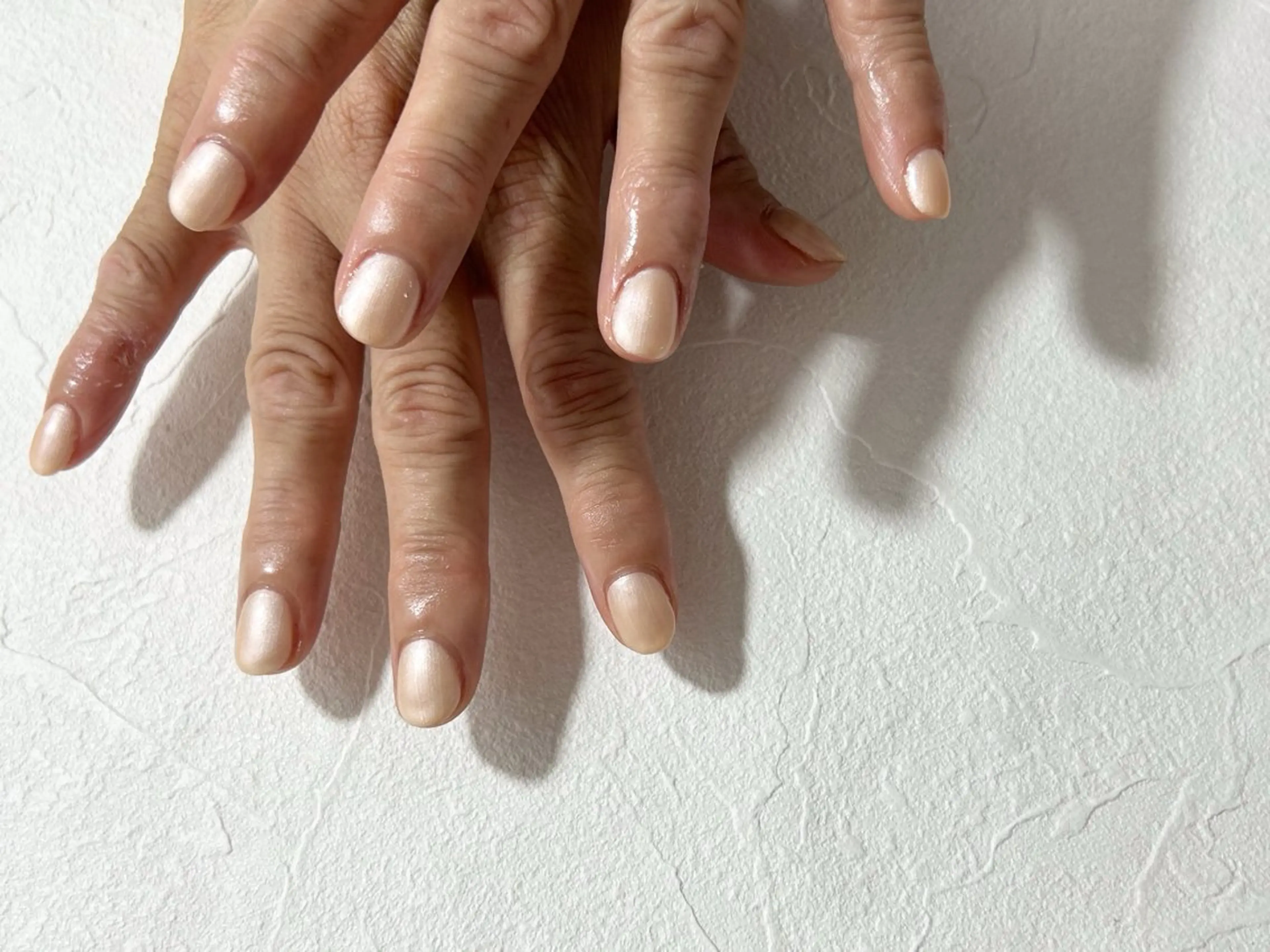 ネイル オーロラネイル フットネイル フレンチネイル ジェルネイル 韓国ネイル ハンドネイル Mogu nail 二子玉川のネイルデザイン