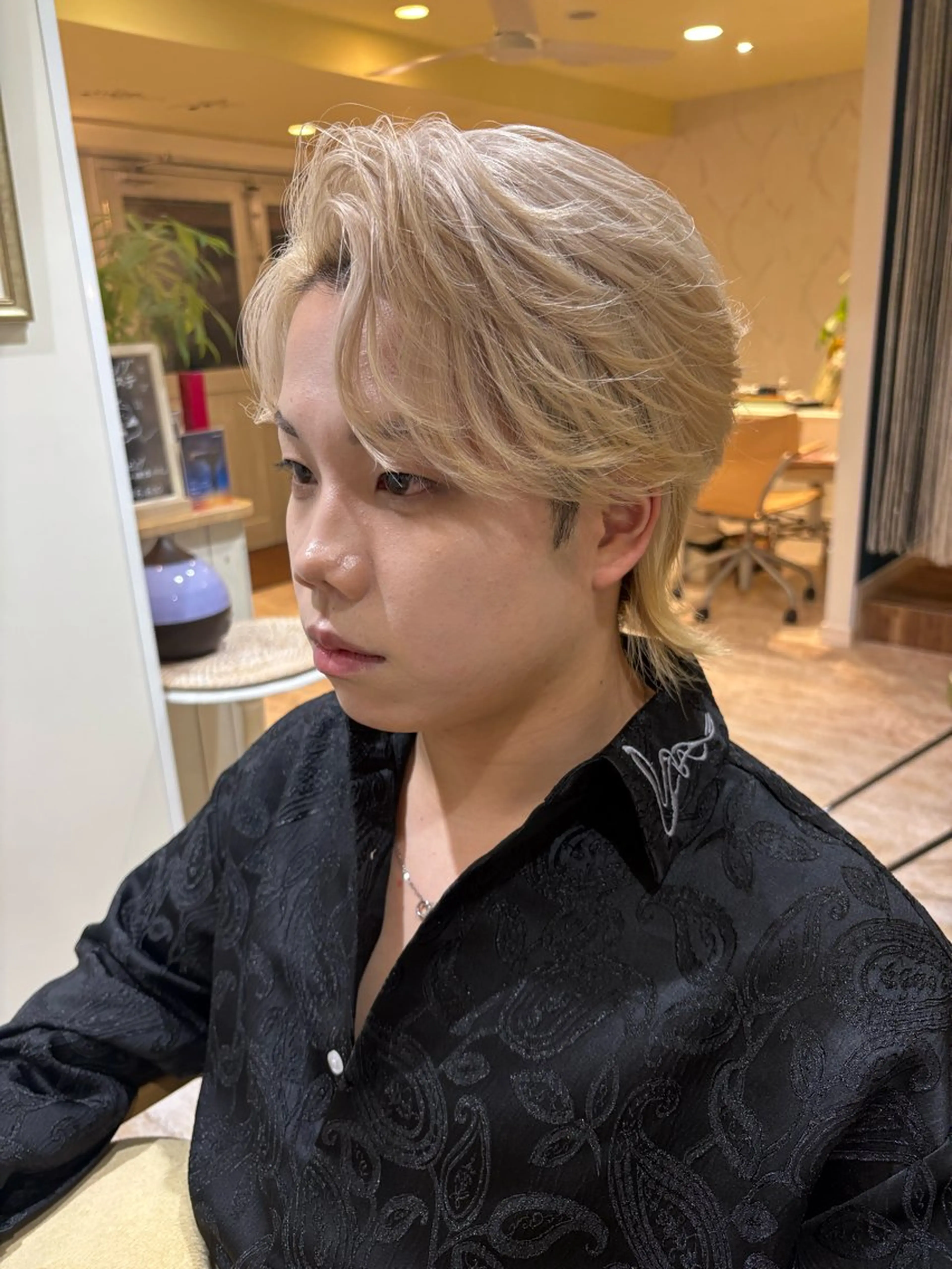 ショート メンズ カット ヘアセット AIN.ANLY.所属・顔まわりカット/レイ ヤーカット/小池 祐のヘアスタイル