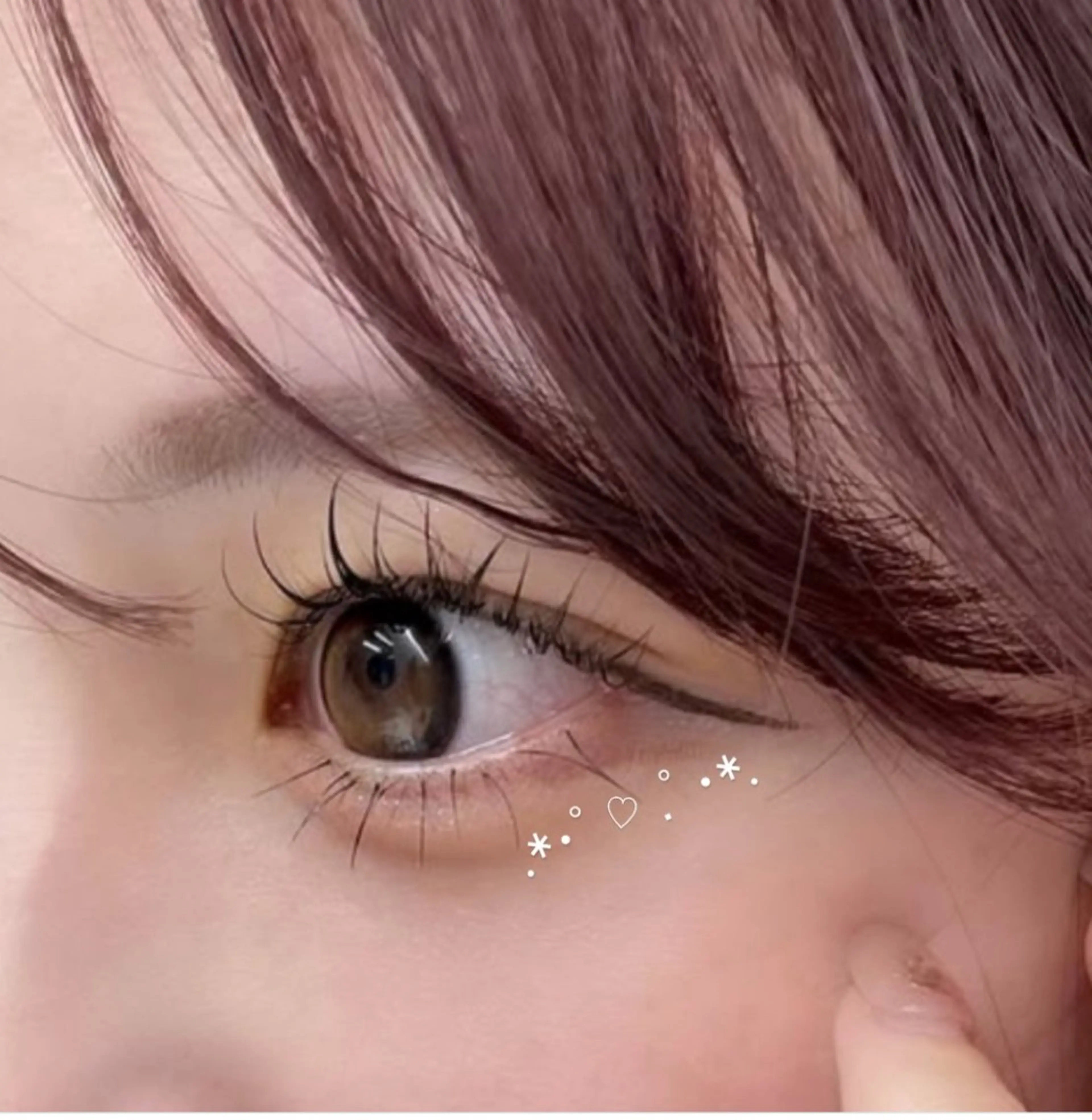 マツエク・マツパ 束感まつ毛/ 韓国風♥︎YUIのマツエク・マツパデザイン