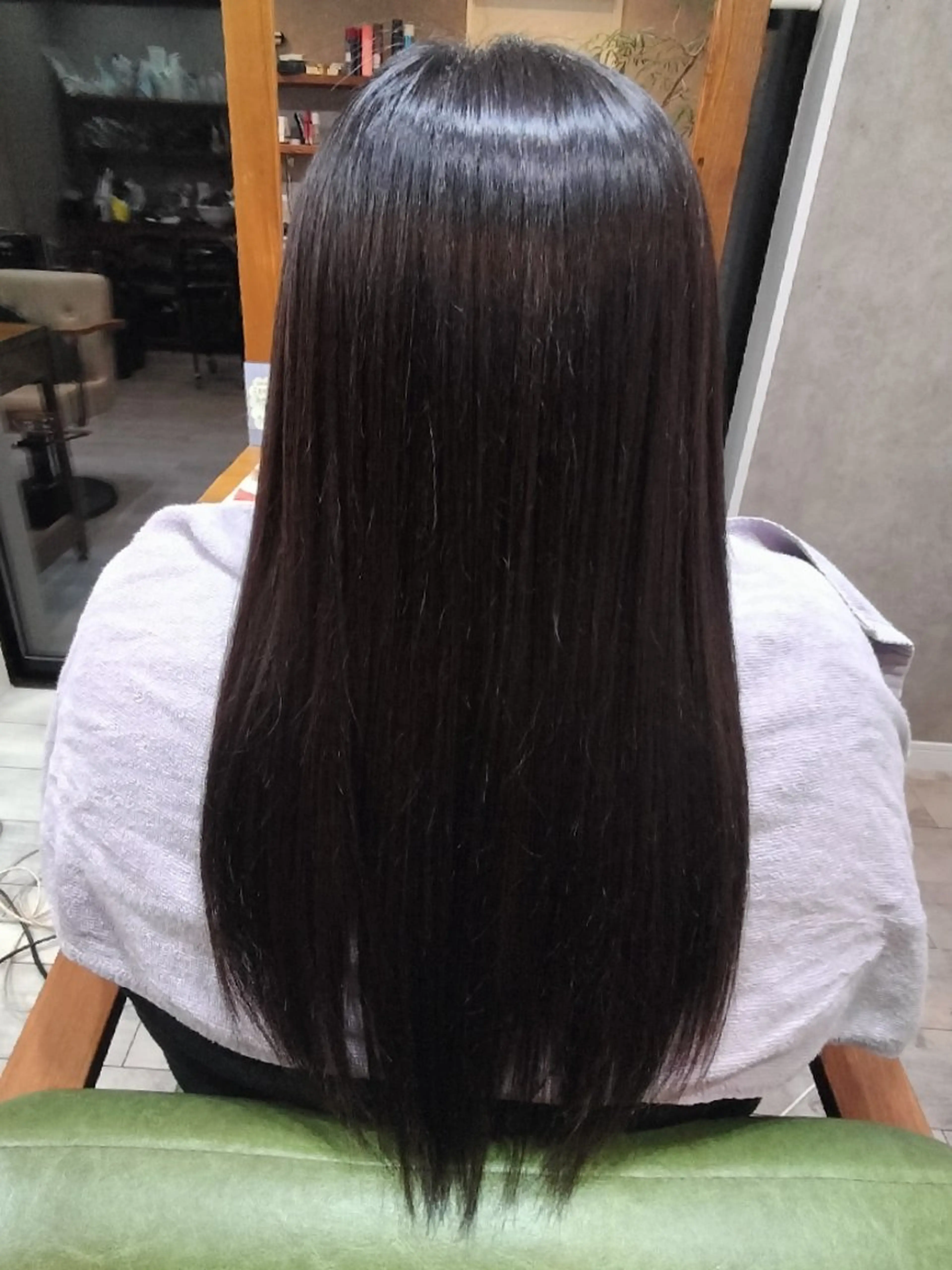 ロング 縮毛矯正 BIRTHPLACE所属・BIRTHPLACE ✨HIROKOのヘアスタイル