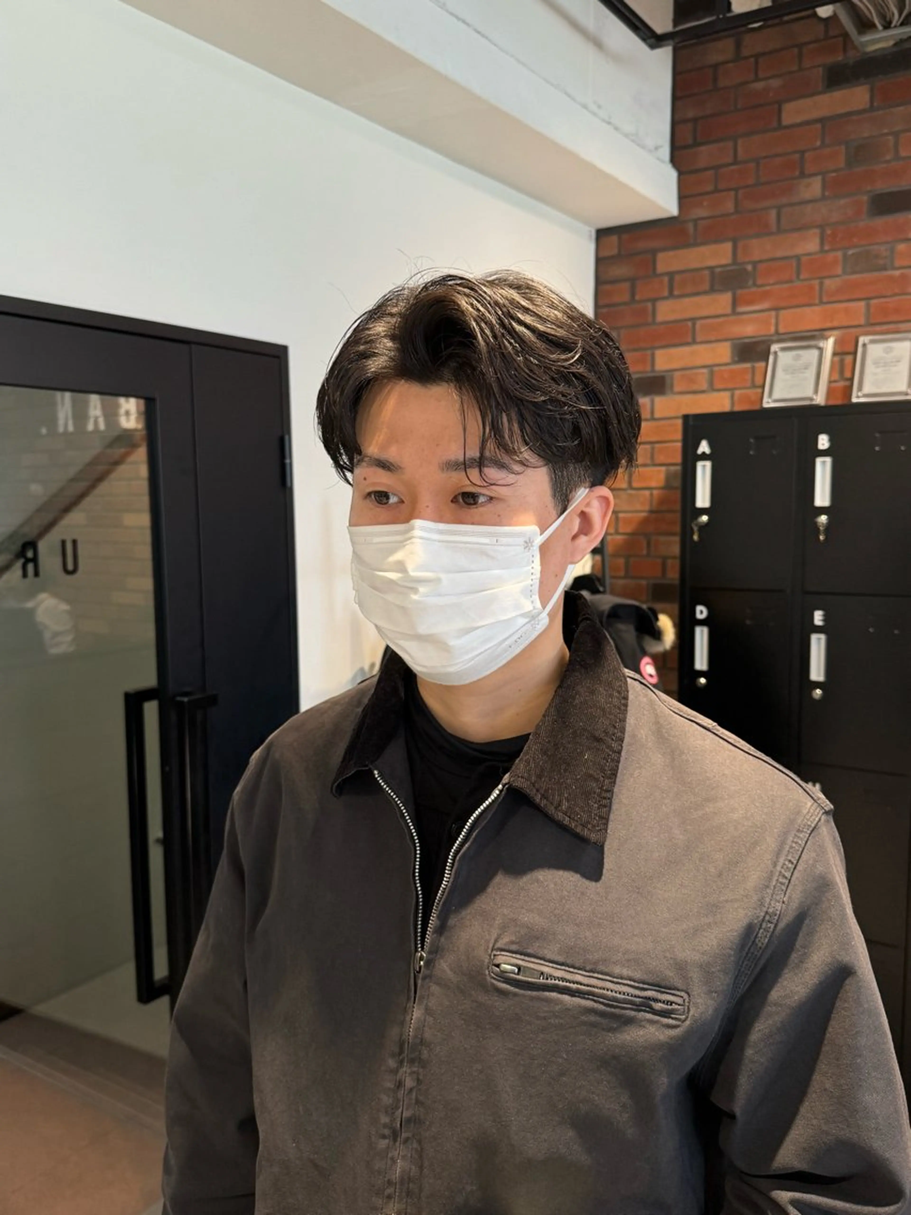 ミディアム 北野谷 篤のヘアスタイル