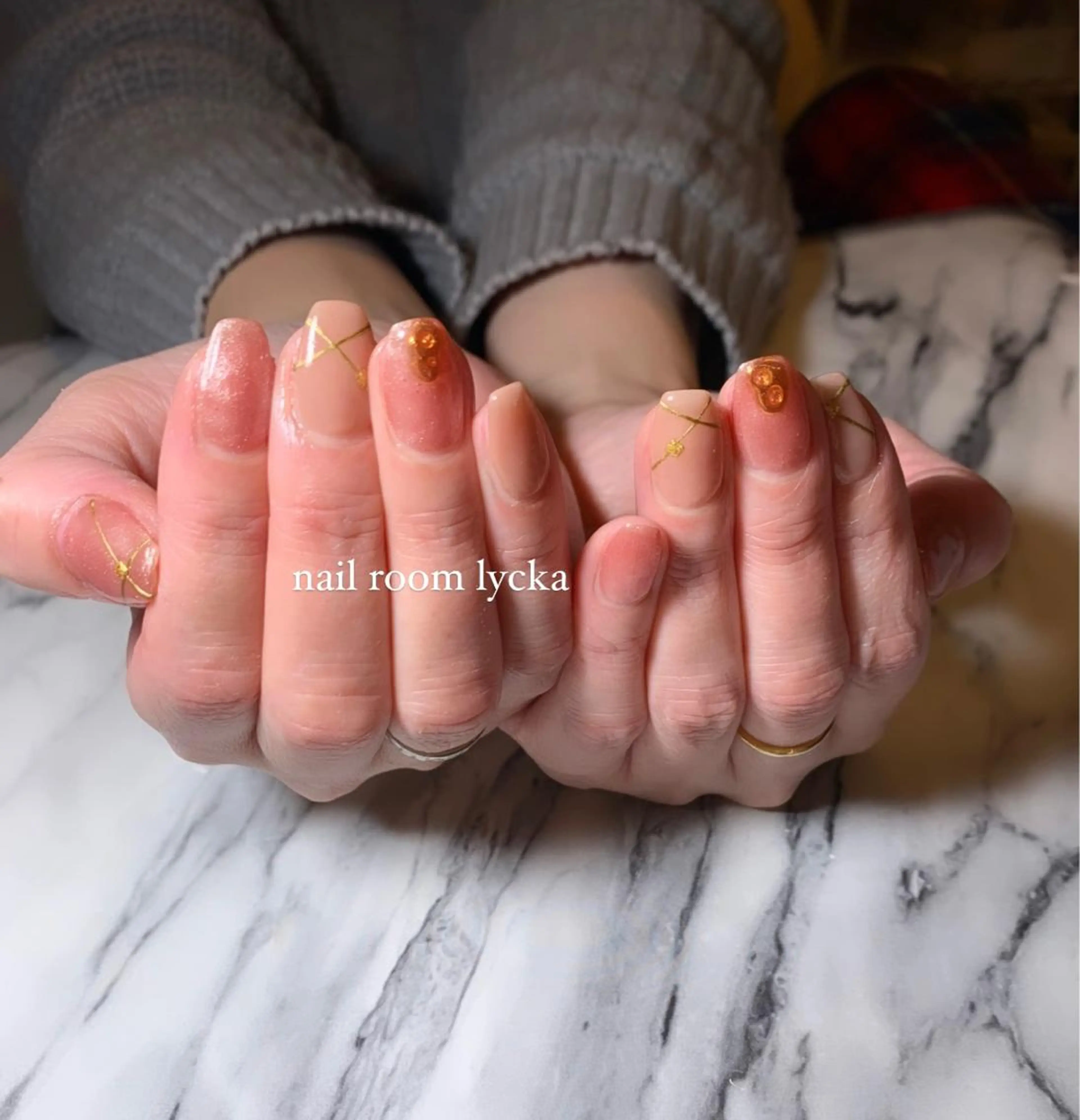 ネイル ﾈｲﾙﾙｰﾑﾘｯｶ 𝐦𝐚𝐲𝐮のネイルデザイン