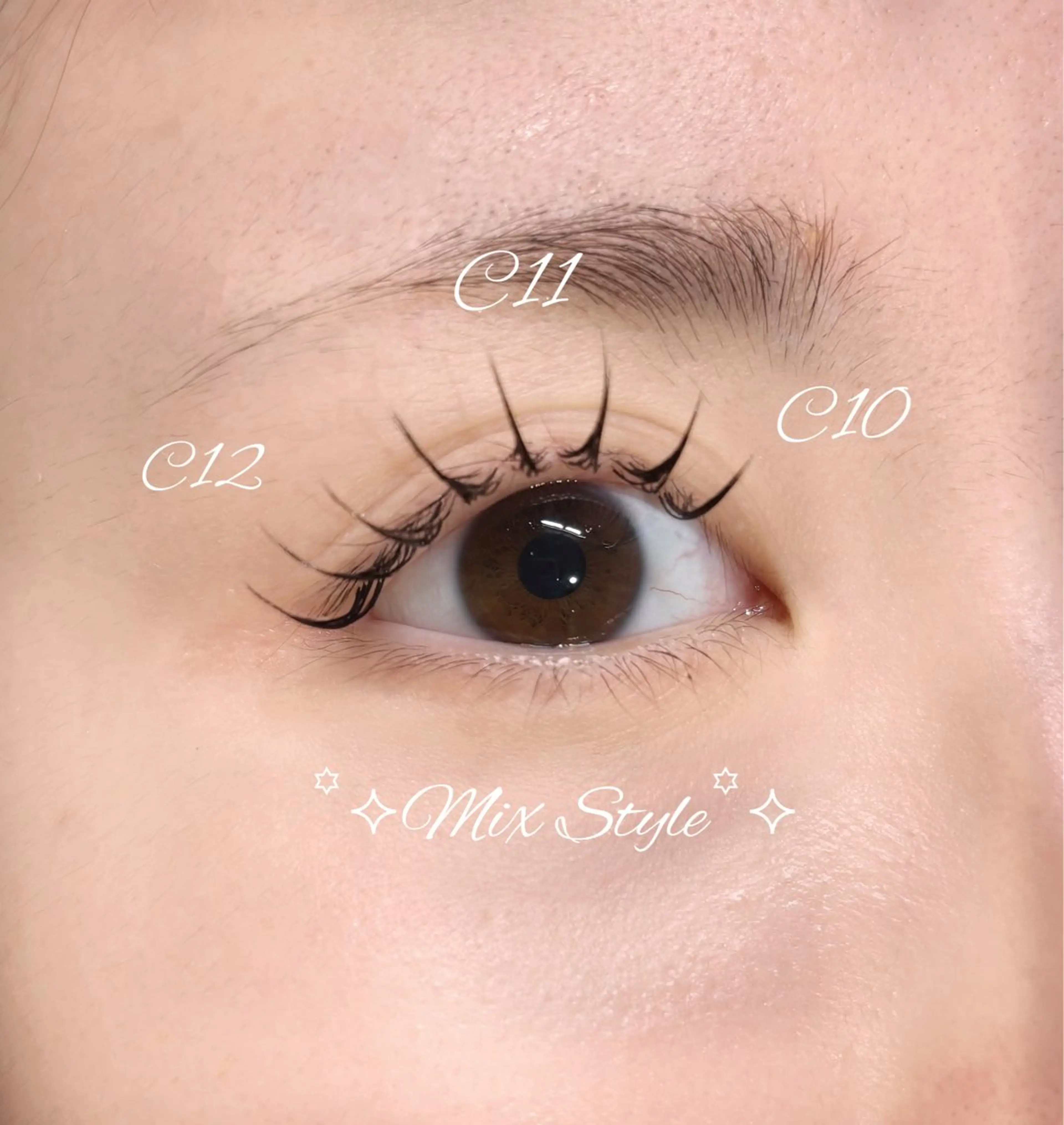 【🎀アイリストデビュー記念価格🎀】  フラットラッシュ［上80本まで］※オフ・コーティング込みの写真