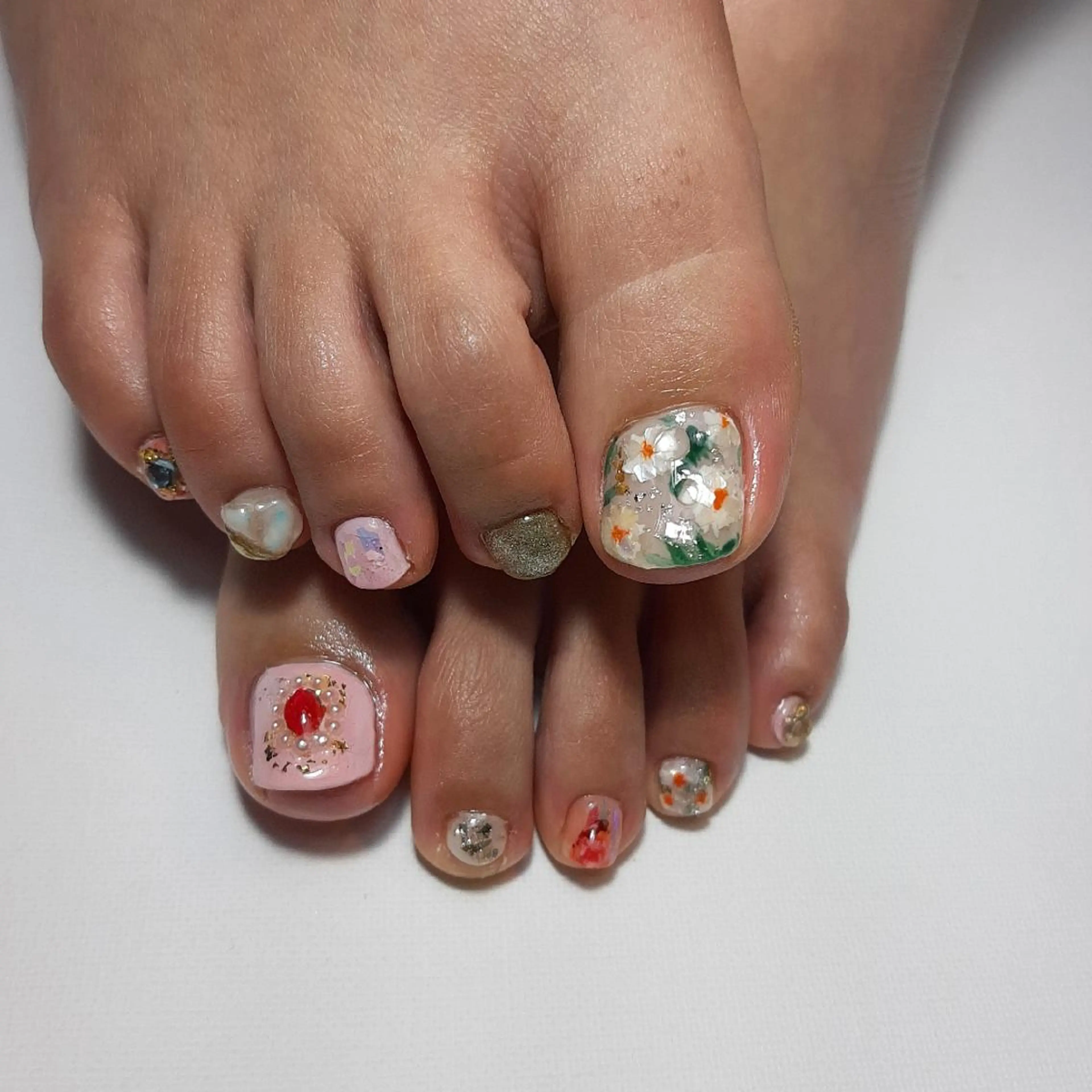 ネイル フットネイル owlnail /持込みデザイン専門のネイルデザイン