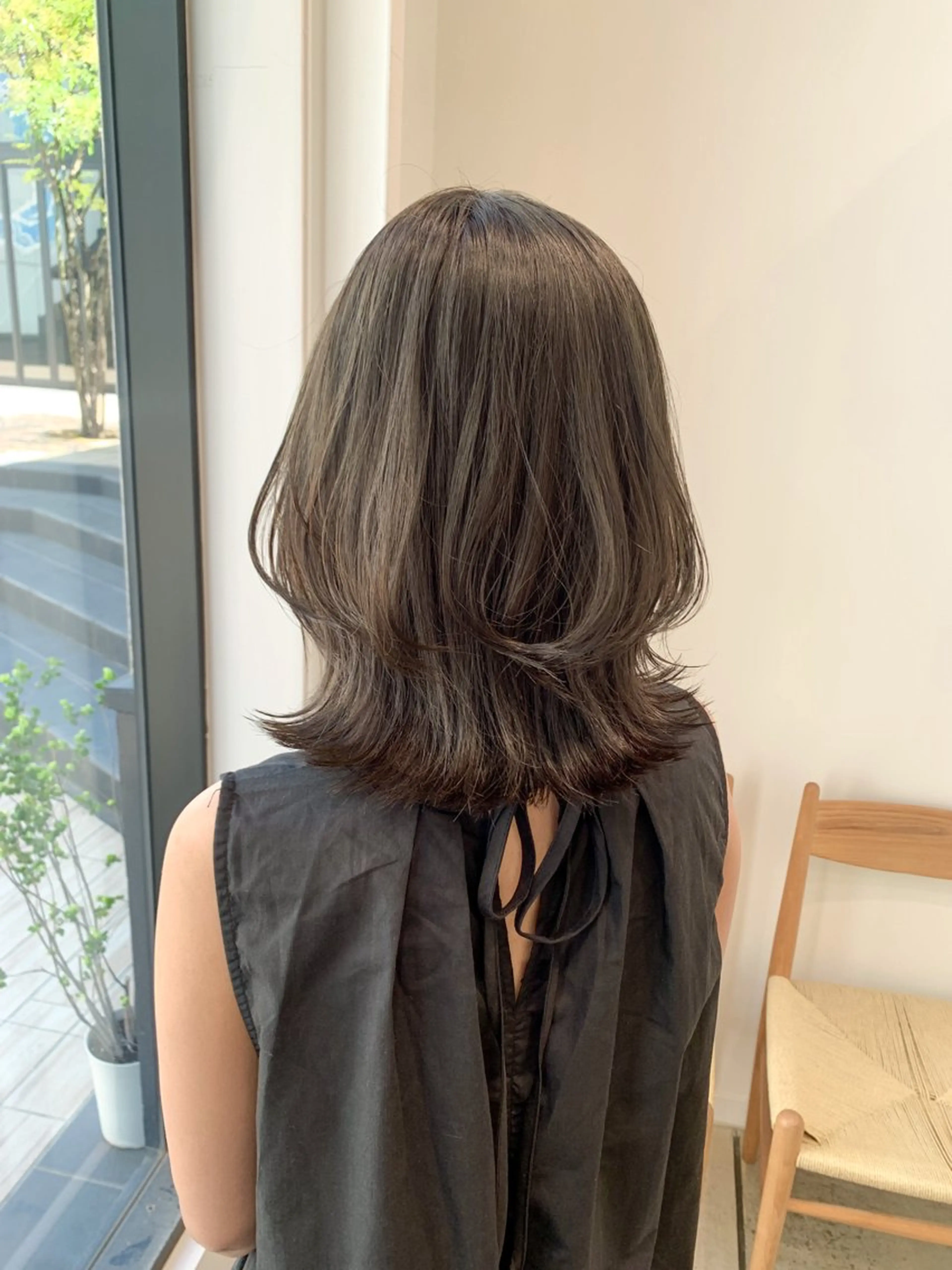 《ブリーチなし》💠🫧透明感アディクシーカラー+前髪カット+艶トリートメント🫧💠の写真