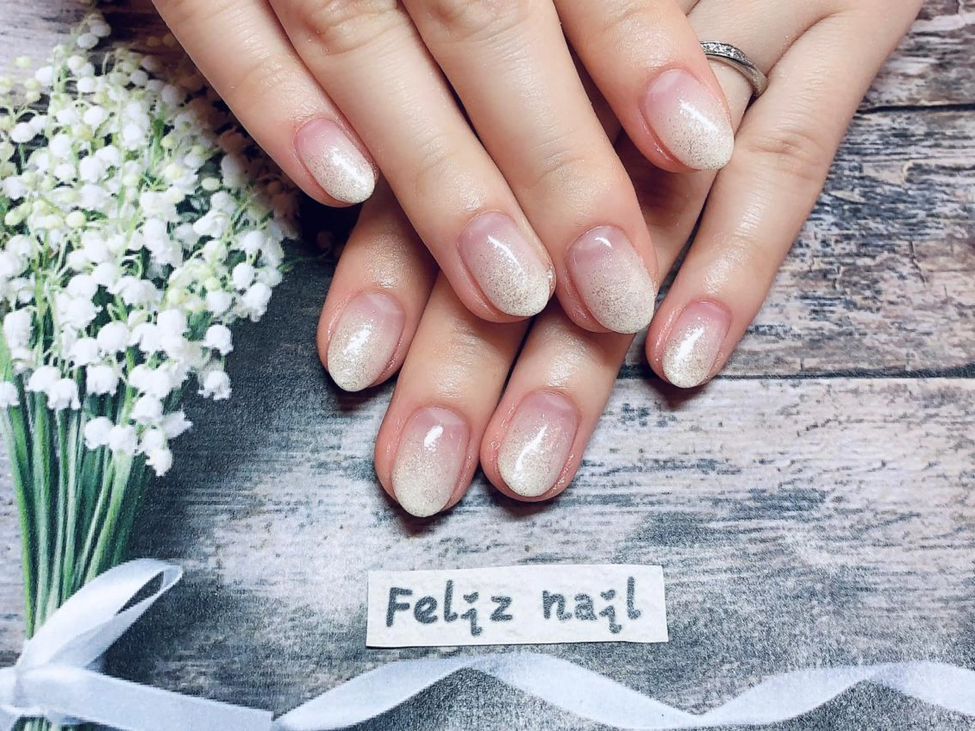 ネイル ジェルネイル グラデーション オフィスネイル パラジェル シンプルネイル ハンドネイル ユキカ （ネイリスト）のネイルデザイン