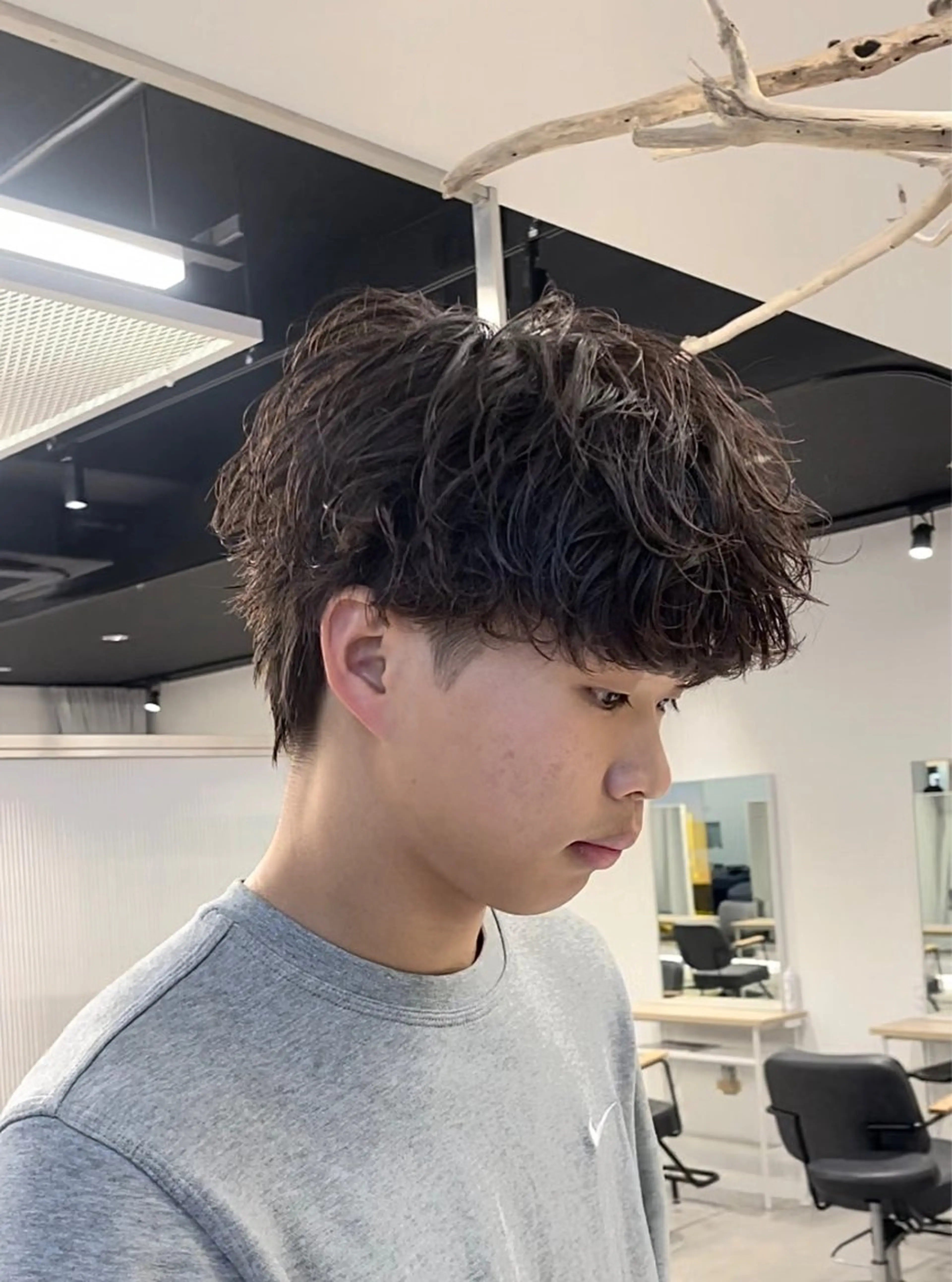 パーマ メンズ カット パーマ 【圧倒的センス】 まる/メンズカラーのヘアスタイル